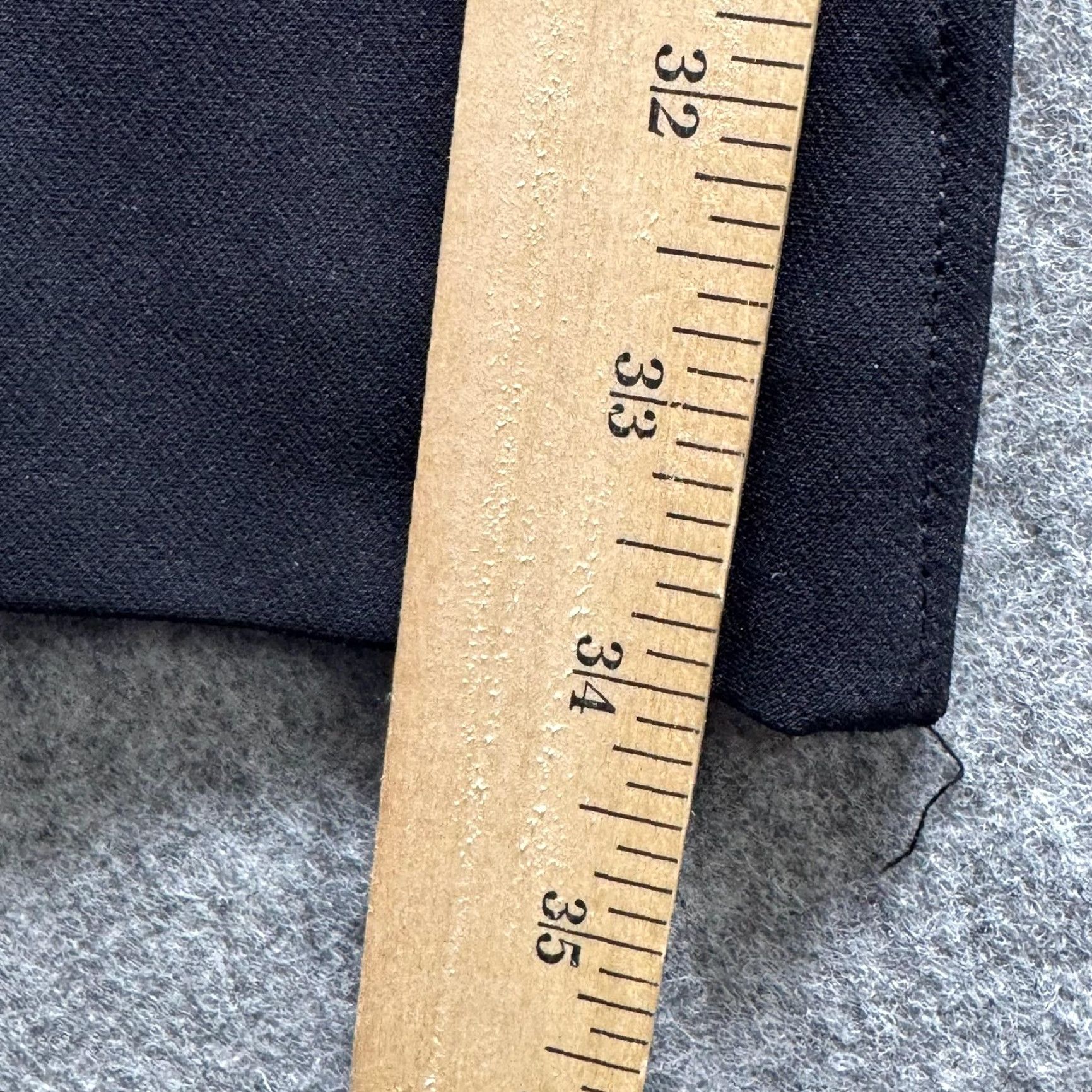 Veronica Beard Veronica Beard Pants Womens 2 Black Ponte Slim Straight Stretch Zip Pockets Made USA Size 26" / US 2 / IT 38 - 6 Thumbnail