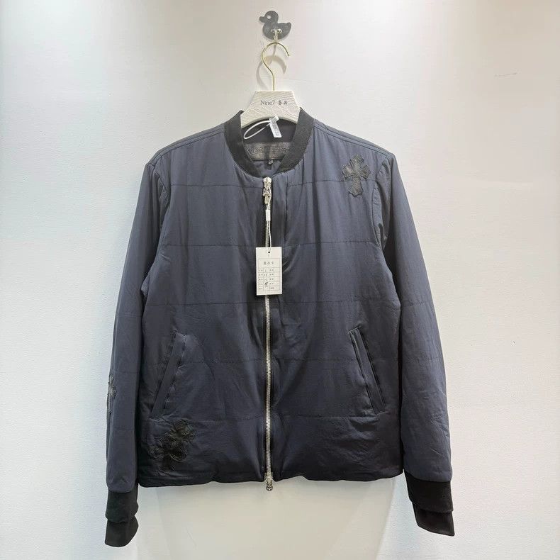 Chrome Hearts Black Leather Cross Jacket by Chrome Hearts Size US L / EU 52-54 / 3 - 1 Thumbnail