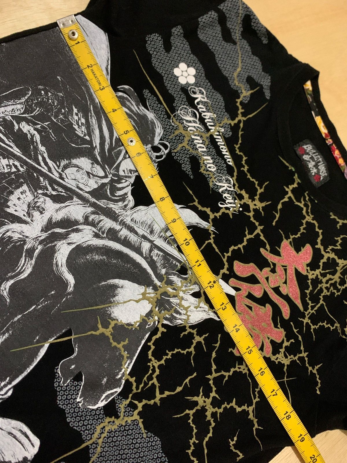 Hysteric Glamour × If Six Was Nine × Japanese Brand Vintage Bullet Noise Kabukimono Japanese Tshirt Size US L / EU 52-54 / 3 - 10 Thumbnail
