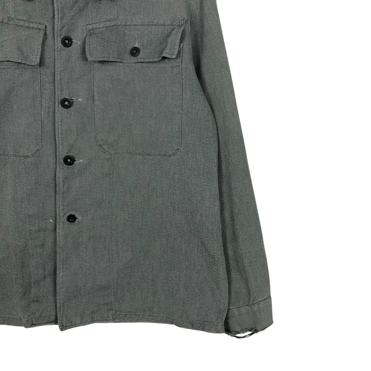 Vintage 🔥VINTAGE CHORE WORK MILITARY JACKET BUZZ RICKSONS Size US M / EU 48-50 / 2 - 7 Thumbnail
