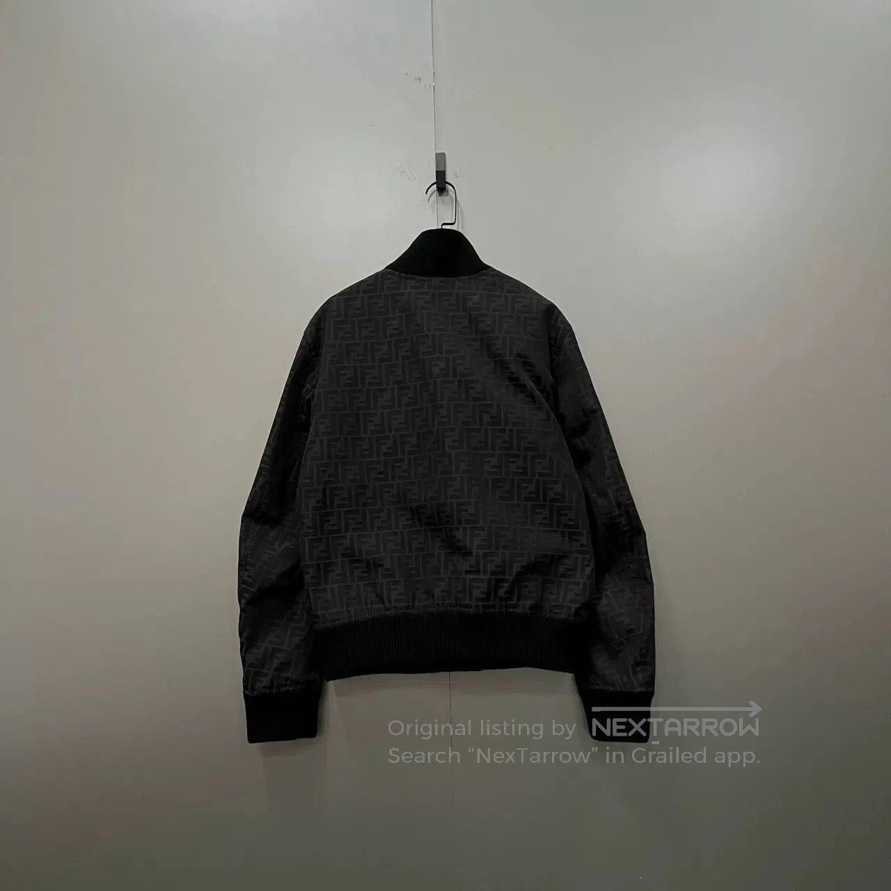 Fendi FENDI FF Monogram Stand Collar Jacket. Size US L / EU 52-54 / 3 - 2 Thumbnail