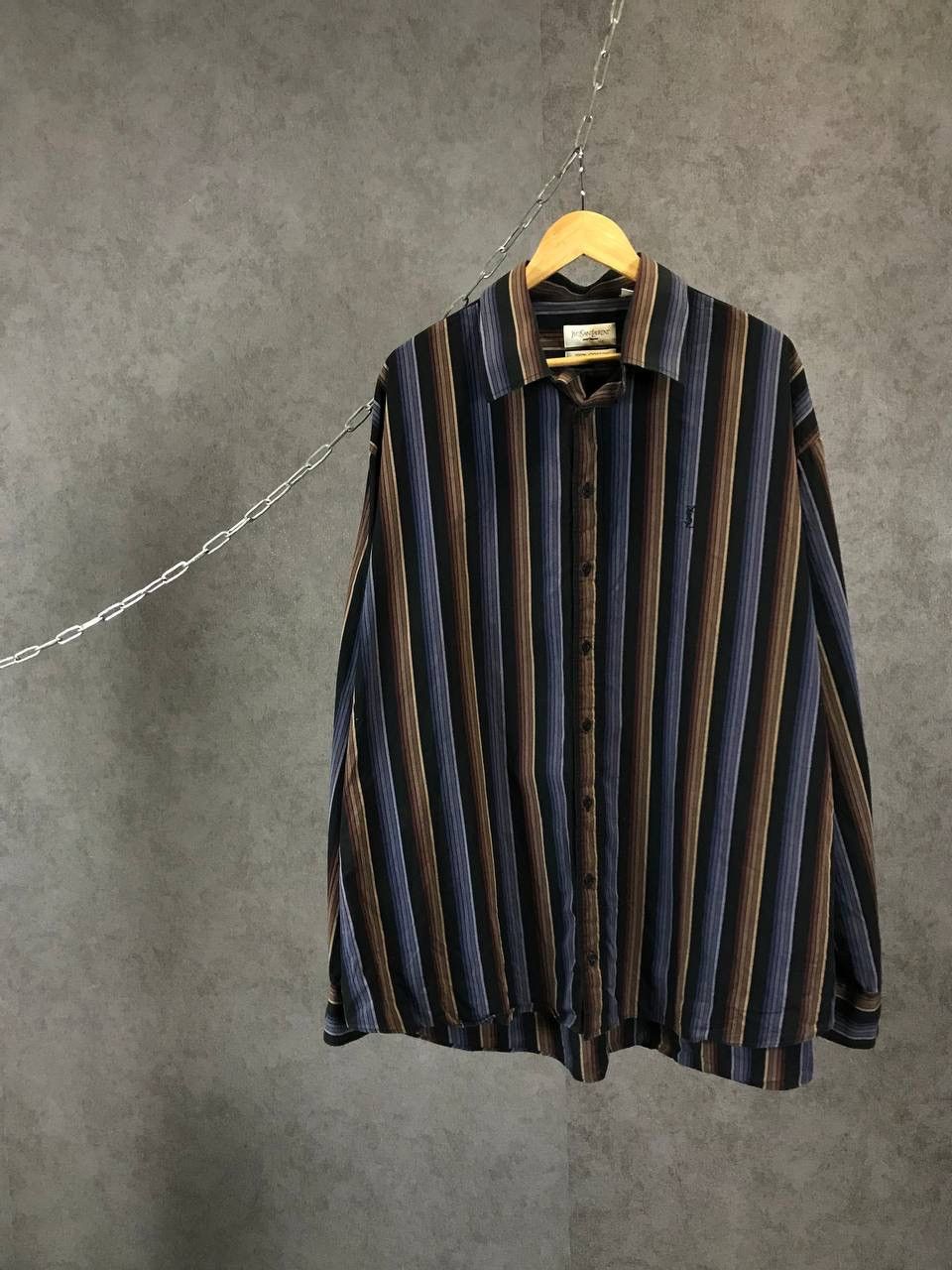 Yves Saint Laurent YSL Yves Saint Laurent vintage luxury designer shirt Size US XXL / EU 58 / 5 - 1 Thumbnail