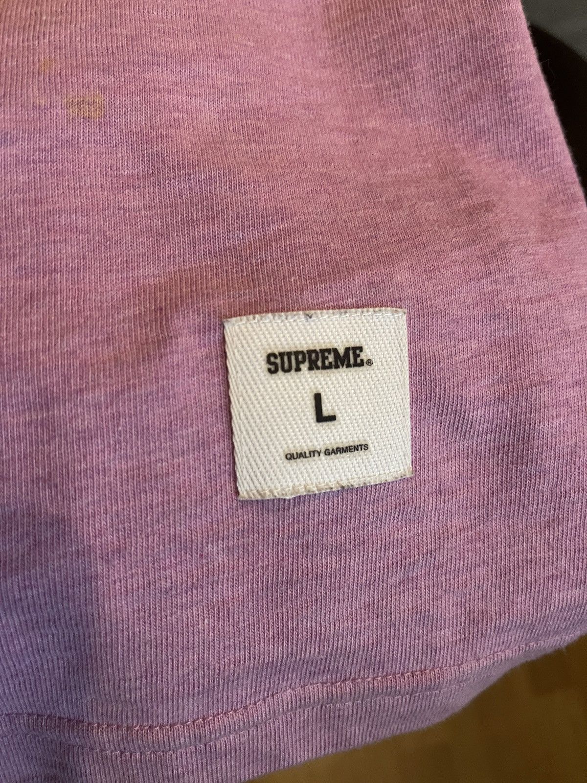 Supreme Supreme sweater pink logo réflective Size US L / EU 52-54 / 3 - 3 Thumbnail