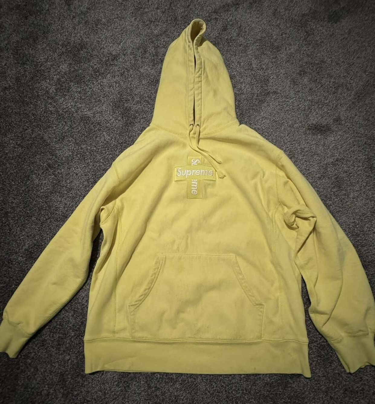Supreme Cross Box Logo Hooded Sweatshirt Supreme Cross Box Logo Hooded Sweatshirt