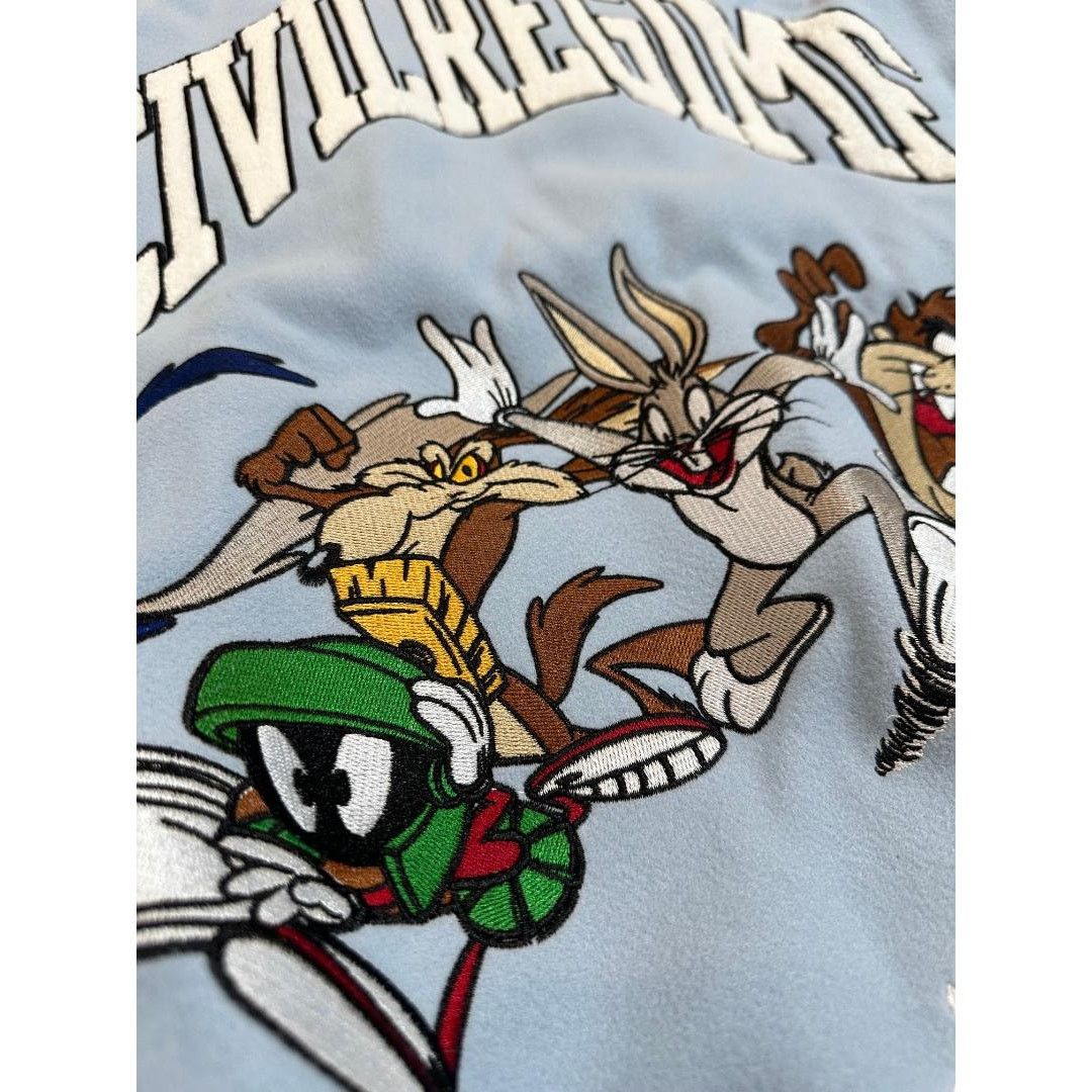 Civil Regime Civil Regime X Looney Tunes Embroidered Varsity Jacket Size US XL / EU 56 / 4 - 6 Thumbnail