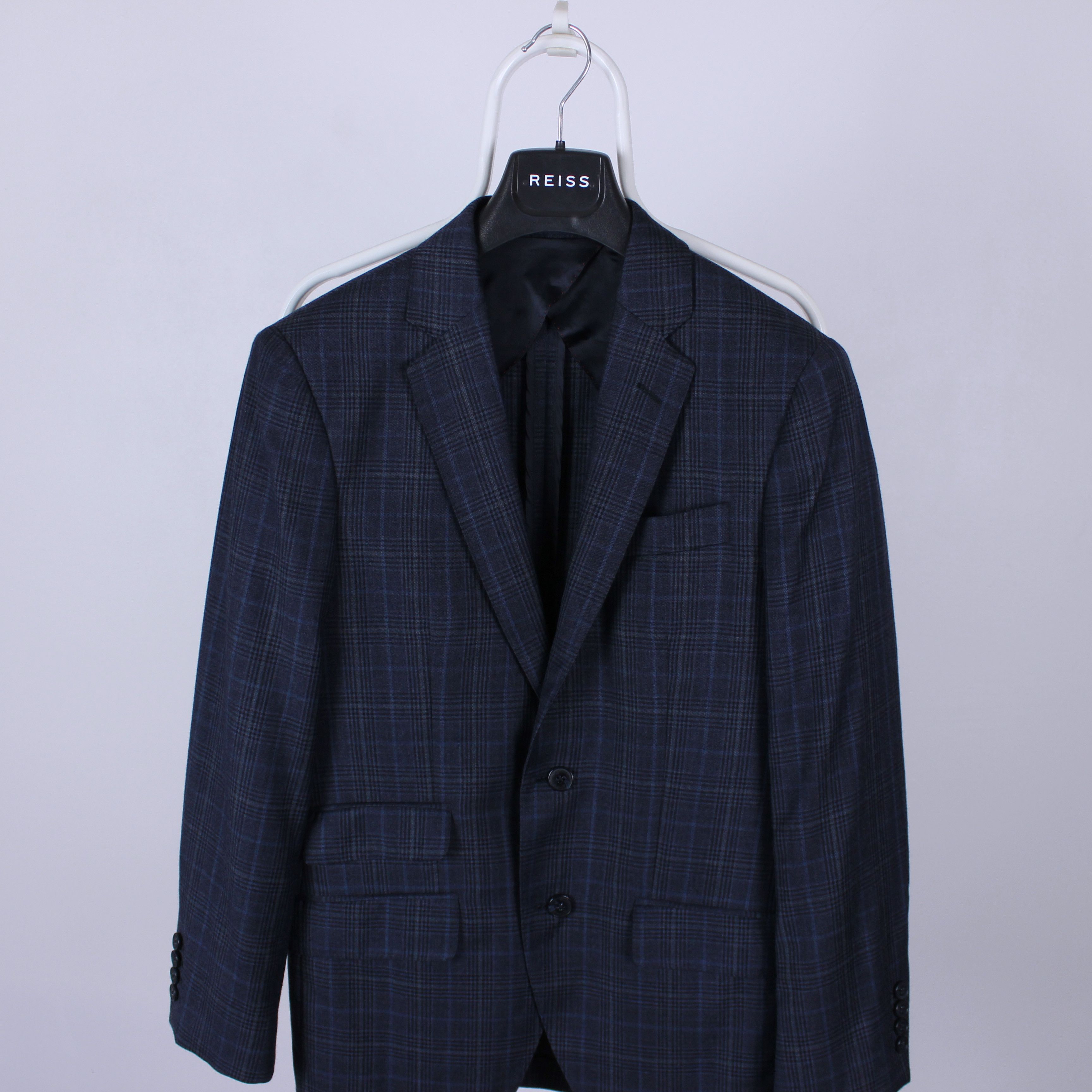 Hackett Hackett blazer men lana wool stripes 38R/48R navy blue Size 38R - 3 Thumbnail