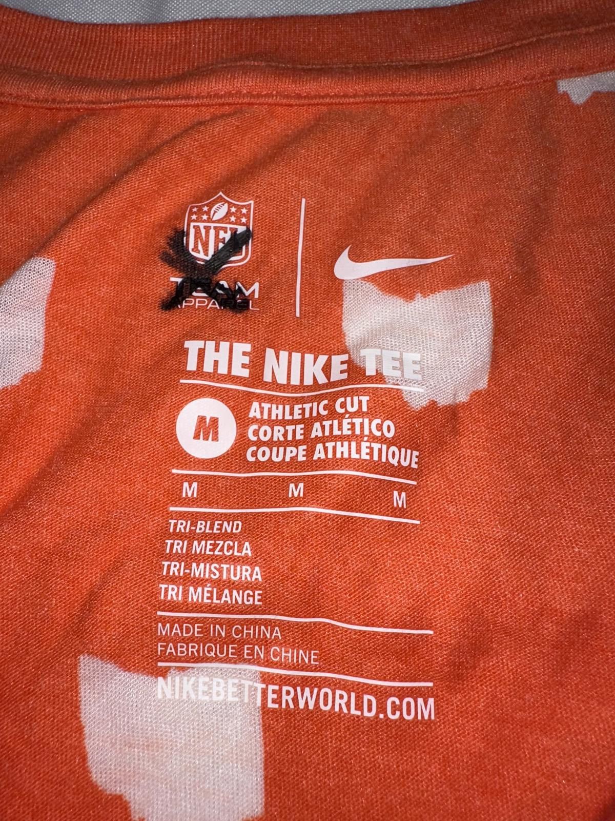 Nike Nike Women’s NFL Cleveland Browns Confetti Icons Crop Top Size M / US 6-8 / IT 42-44 - 3 Thumbnail