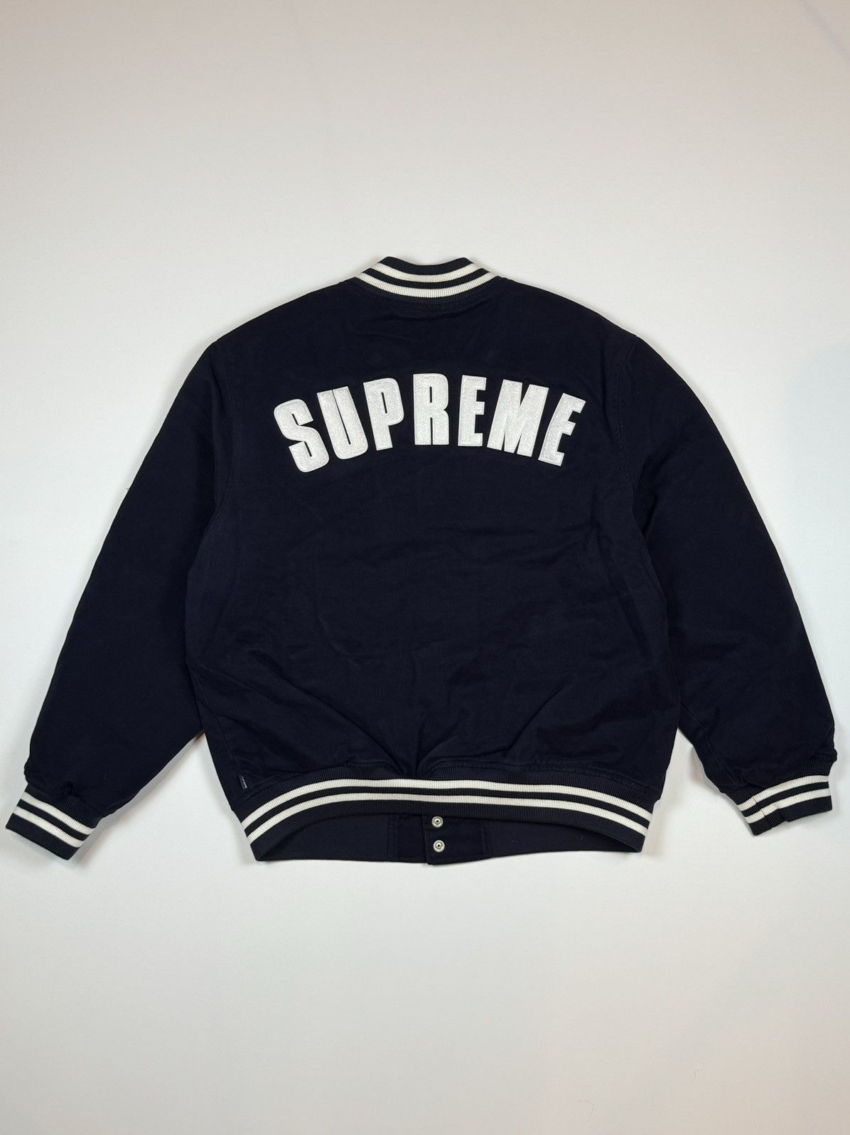 Supreme / New Era®/ MLB Varsity Jacket Supreme New Era MLB Varsity Jacket (SS20) - $328