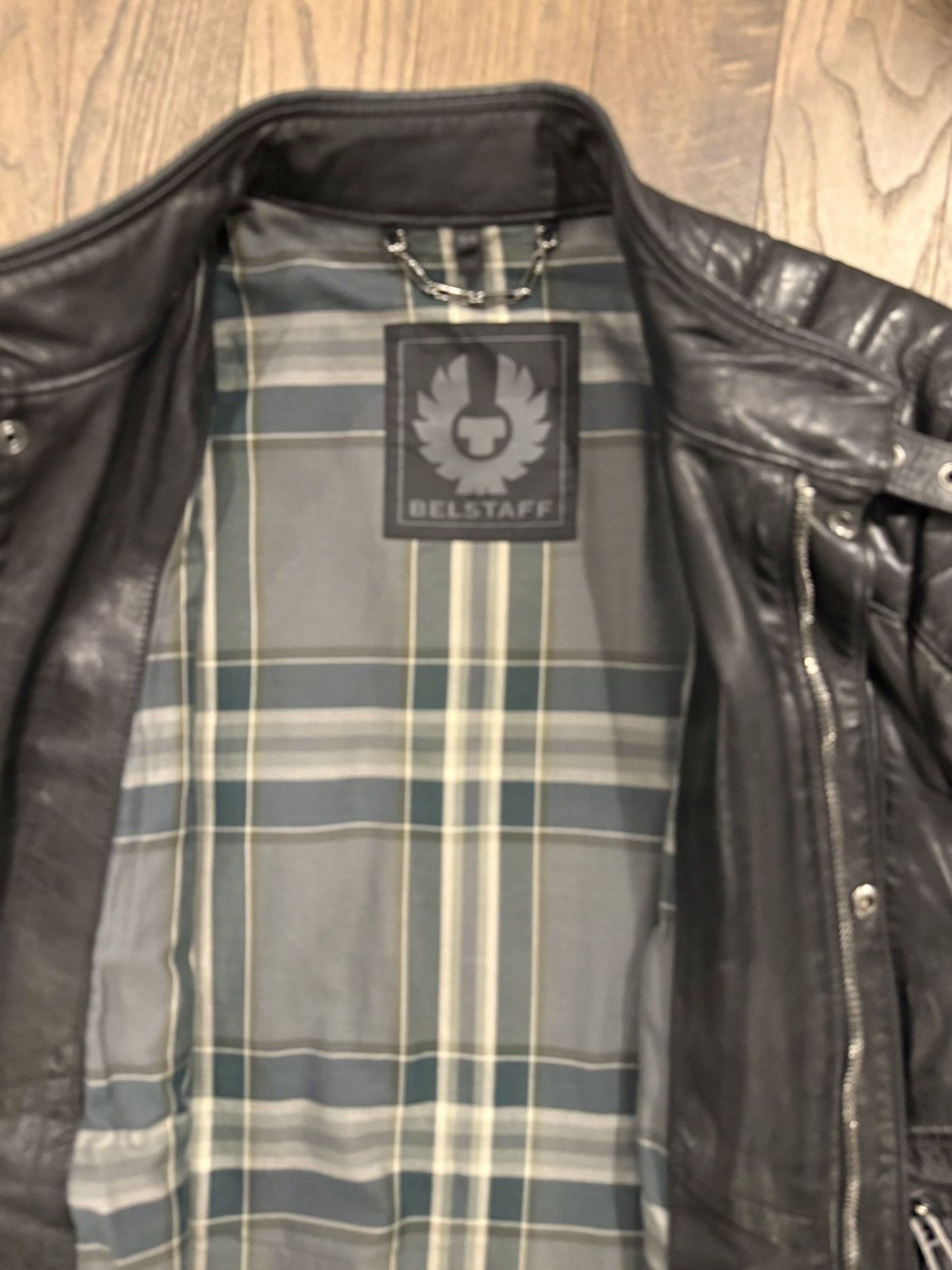 Belstaff Belstaff made in Italy 2015 leather biker jacket Size US L / EU 52-54 / 3 - 8 Thumbnail