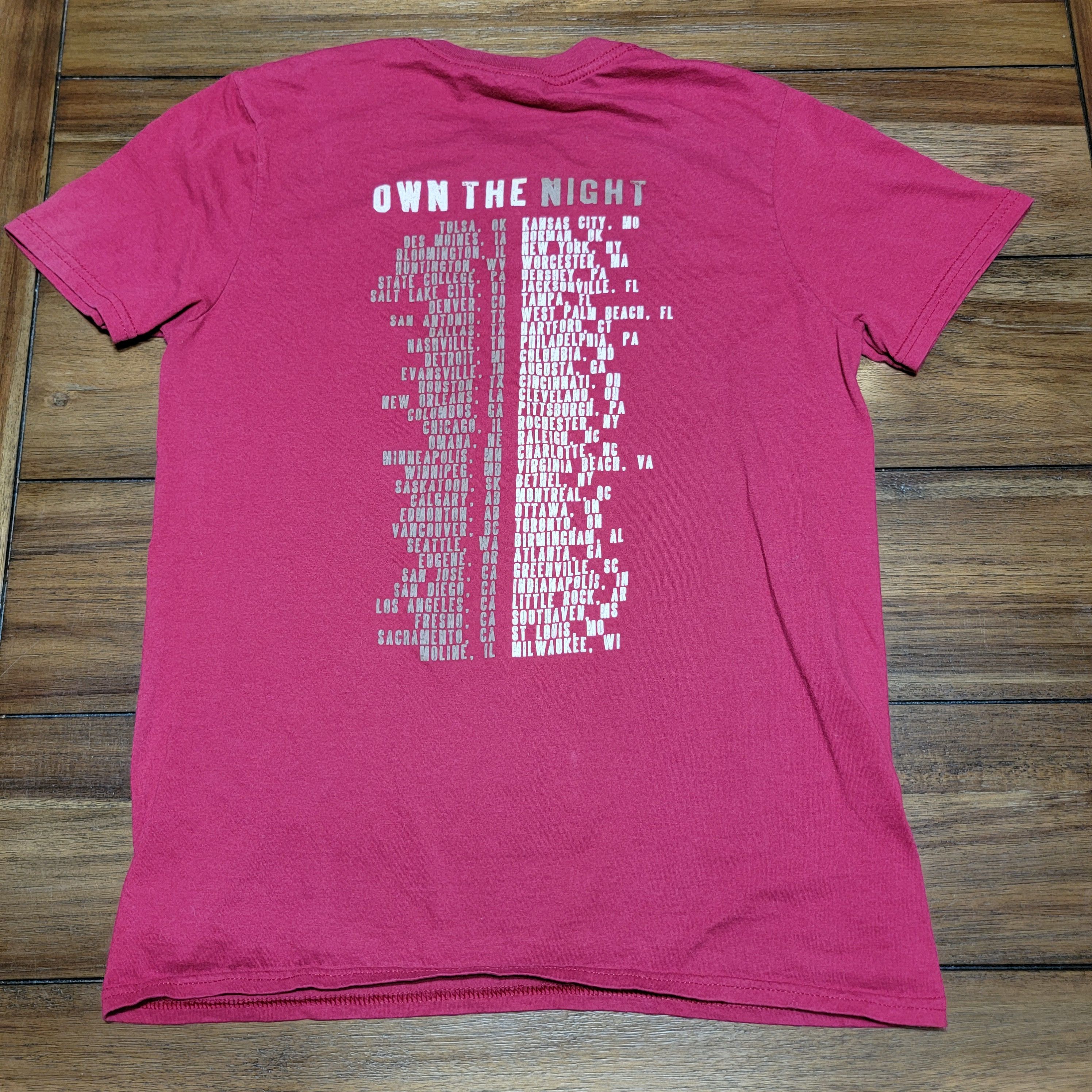 Gildan Lady Antebellum SS Unisex Tee "Own The Night" - Size Small Size S / US 4 / IT 40 - 3 Thumbnail