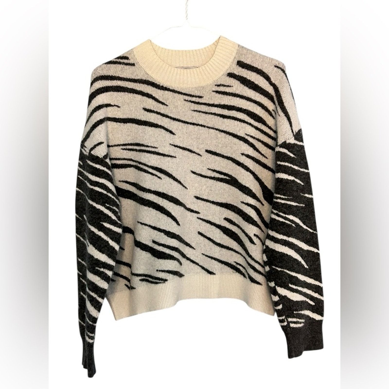 Rails Rails Lana Tiger Sweater Viscose Wool Cashmere Blend Small Size S / US 4 / IT 40 - 2 Thumbnail