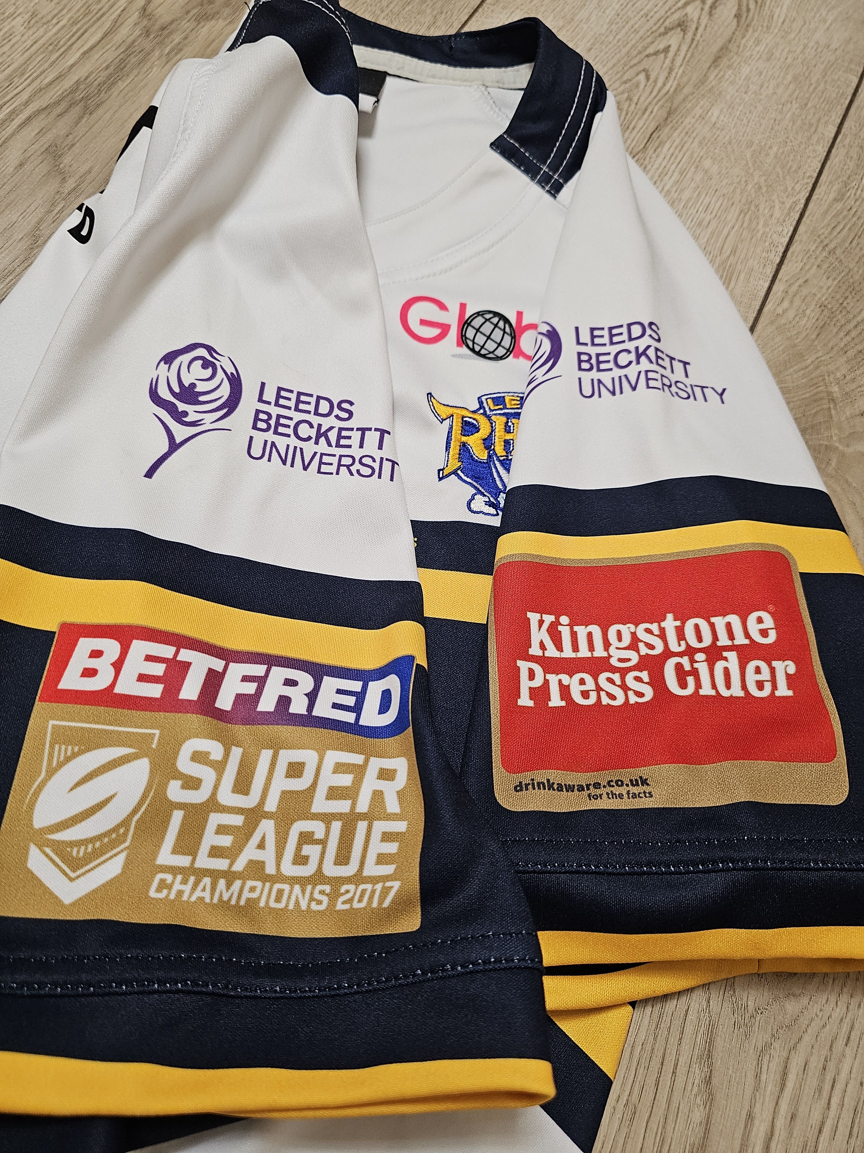 Other LEEDS RHINOS RUGBY JERSEY 2017 GRAND FINAL ENGLAND RUGBY Size US XL / EU 56 / 4 - 8 Thumbnail