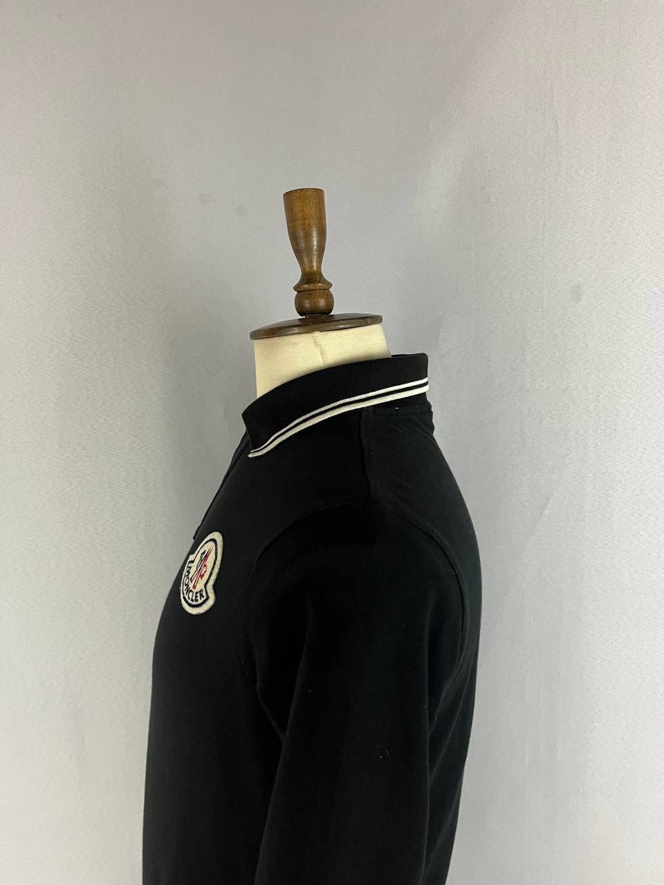 Moncler Moncler Polo Long Sleeve Black Size US L / EU 52-54 / 3 - 6 Thumbnail