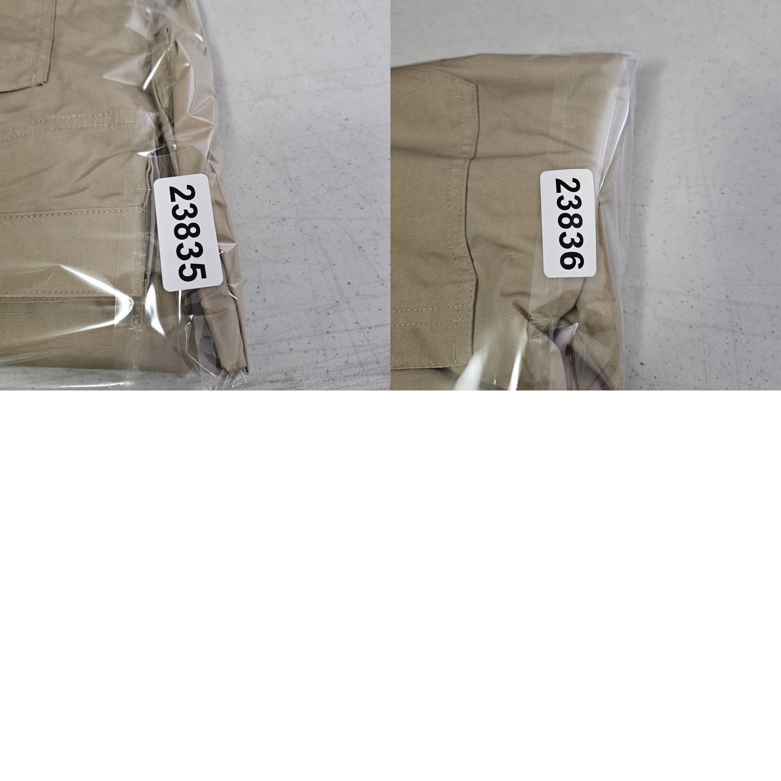 Vintage LA Police Gear Core Cargo Pants Mens 42x34 Khaki Ripstop BTP9001 Cargo Pants Regular Khaki Army Shirt? Size US 42 / EU 58 - 9 Thumbnail