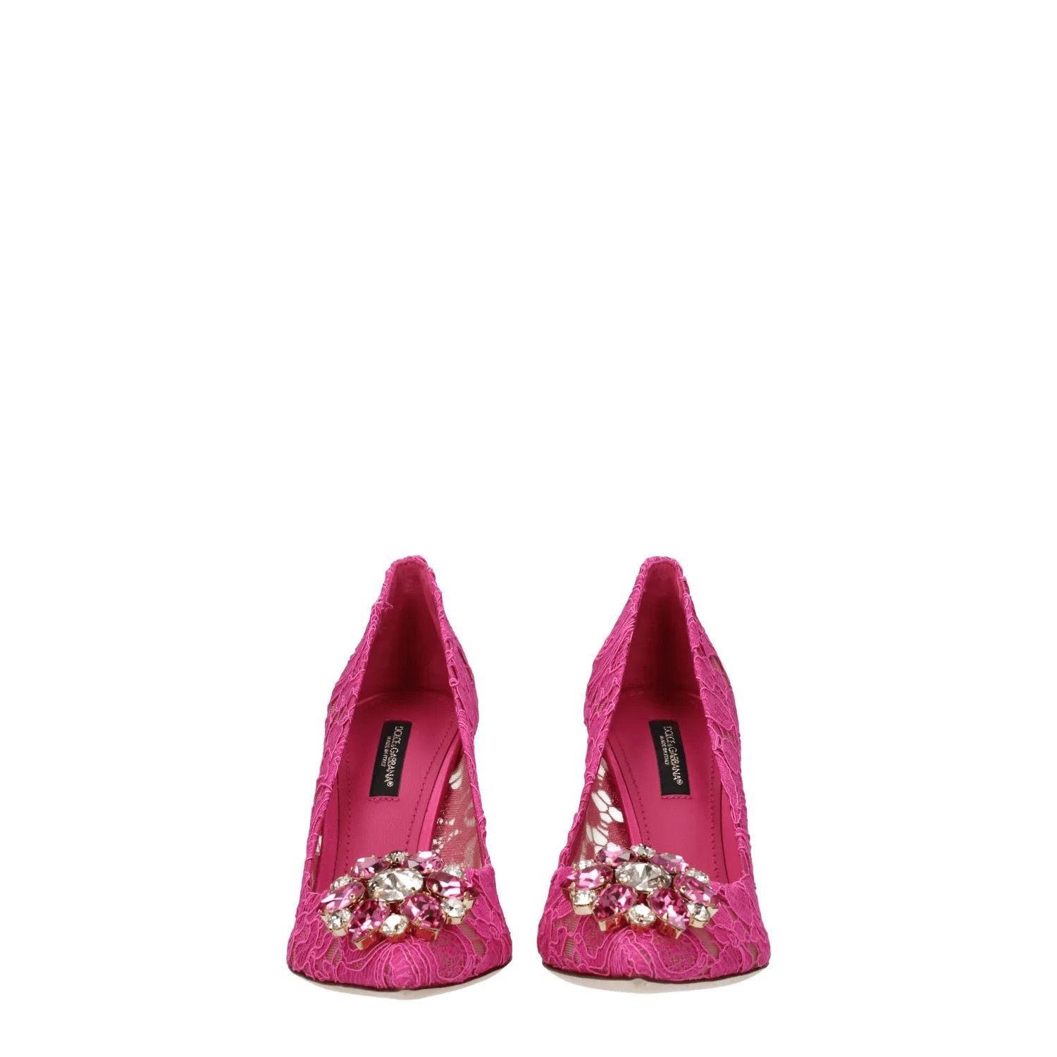 ob1o1e1124 Fabric Pumps in Fuchsia