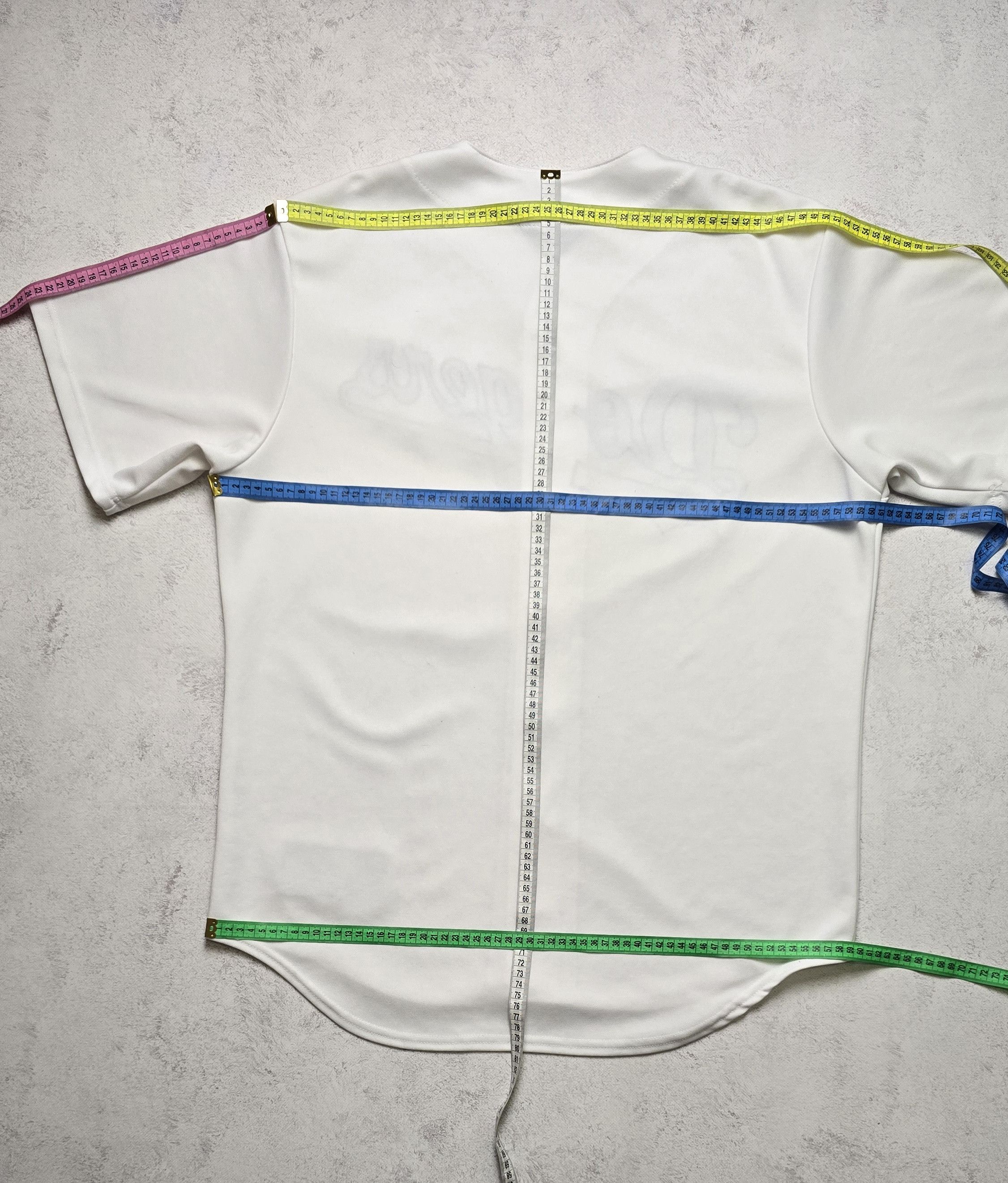 Majestic Vintage Majestic Los Angeles Dodgers Script Jersey Size US L / EU 52-54 / 3 - 3 Thumbnail