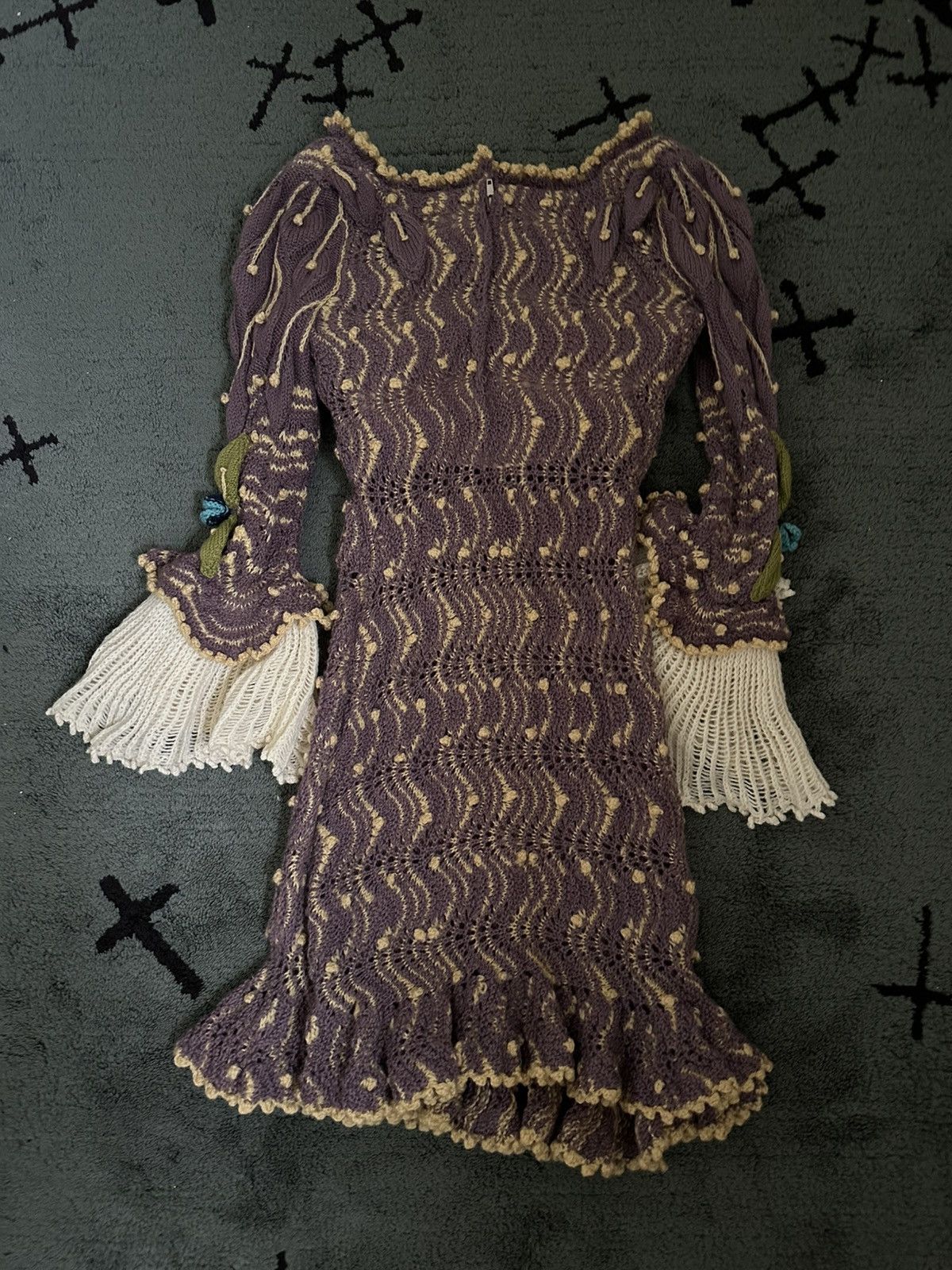 Vivienne Westwood Archive Vivienne Westwood Fall 1994 Knit Corset Mini Dress Size L / US 10 / IT 46 - 3 Thumbnail