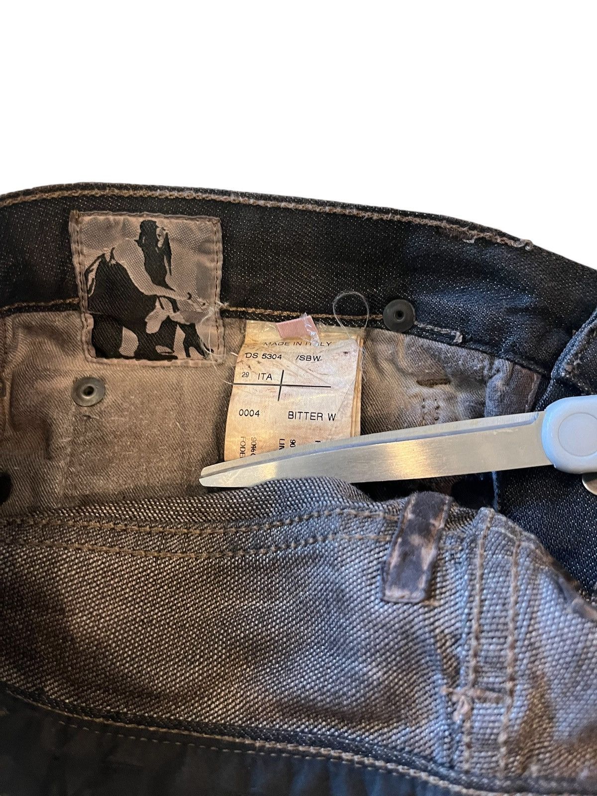 Rick Owens × Rick Owens Drkshdw Rick owens bitter Detroit cuts Size US 29 - 6 Thumbnail