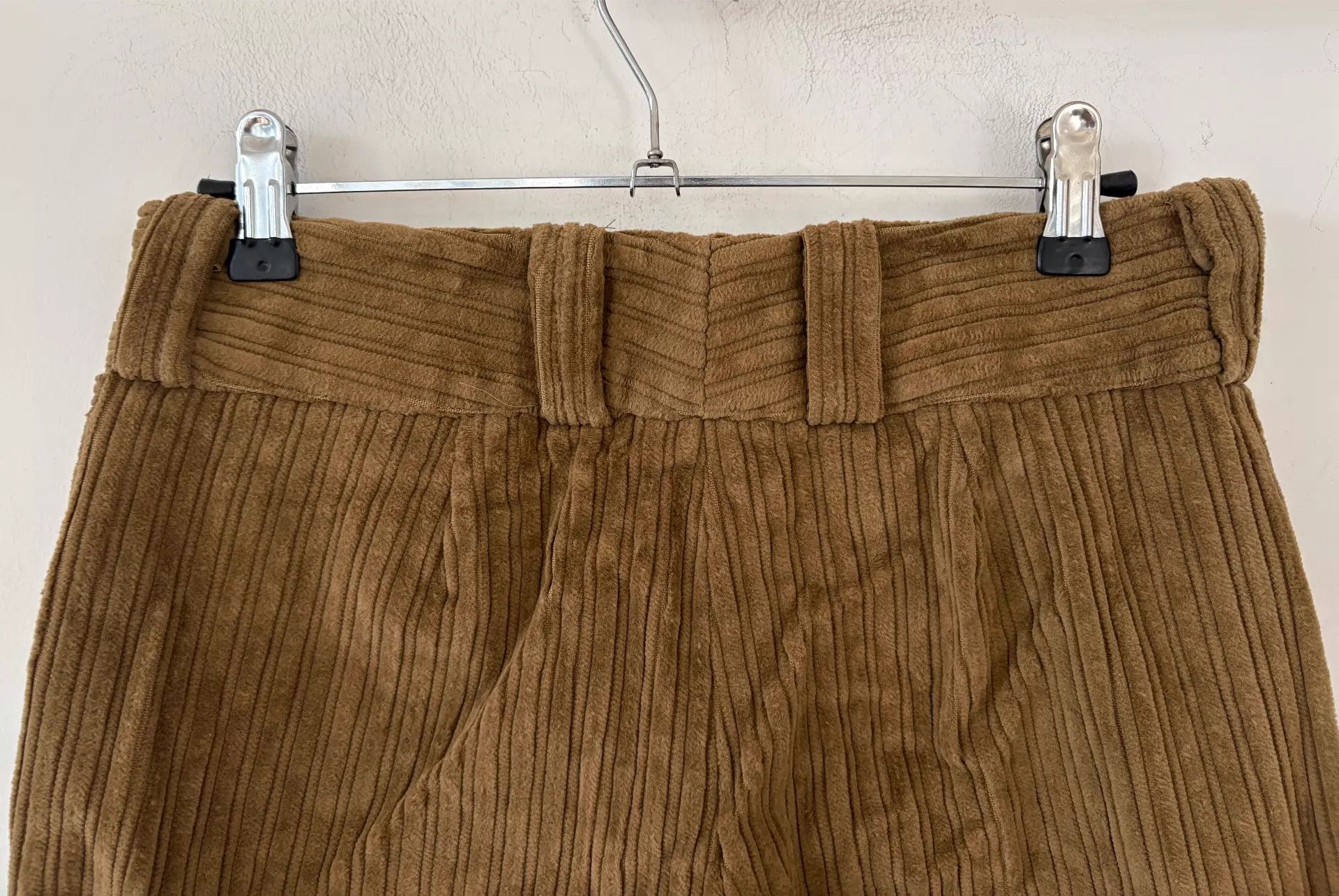 Dolce & Gabbana DG Women's Camel Corduroy Straight Trousers 38 Size 26" / US 2 / IT 38 - 5 Thumbnail