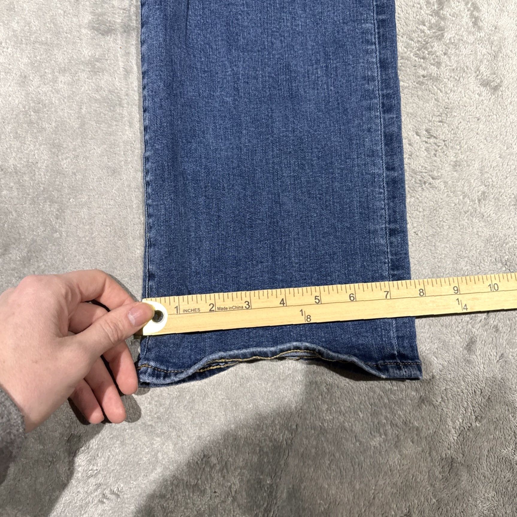 American Eagle Outfitters American Eagle Outfitters Jeans Mens 35x30 Bootcut Dark Blue 5-Pocket Regular Inseam 30in Stretch Denim Denim Jeans Size US 35 - 6 Thumbnail