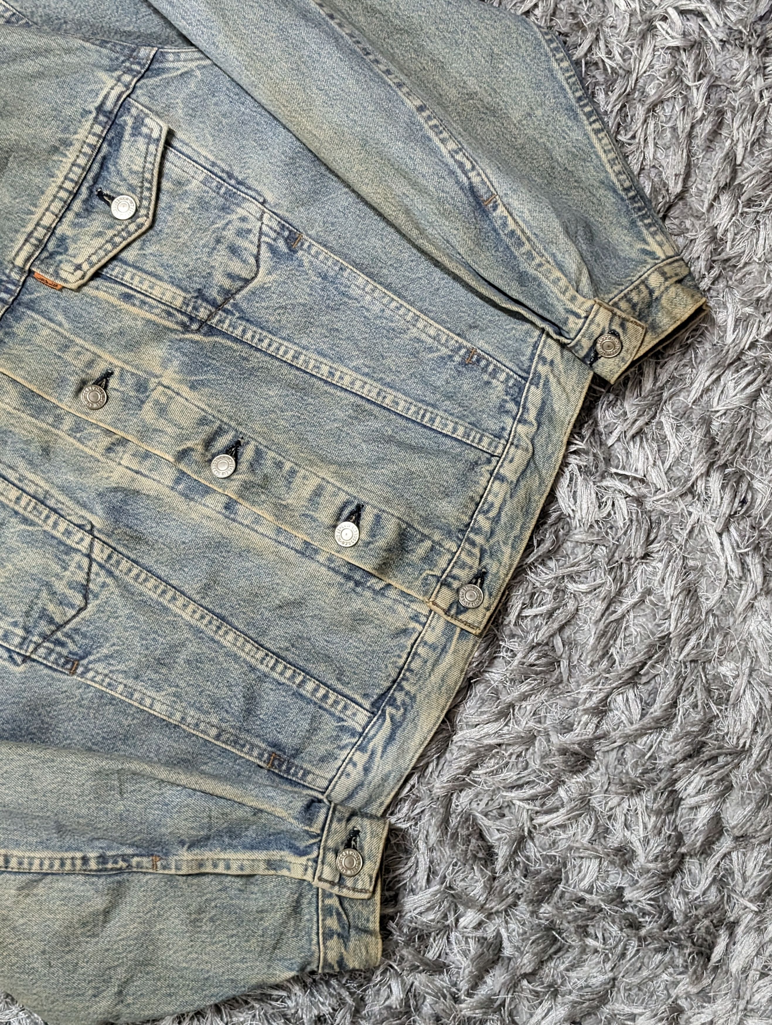 Levi's Vintage Clothing Vintage 80s Levi's Orange Tab Denim Trucker Jacket Denims Size US L / EU 52-54 / 3 - 4 Thumbnail