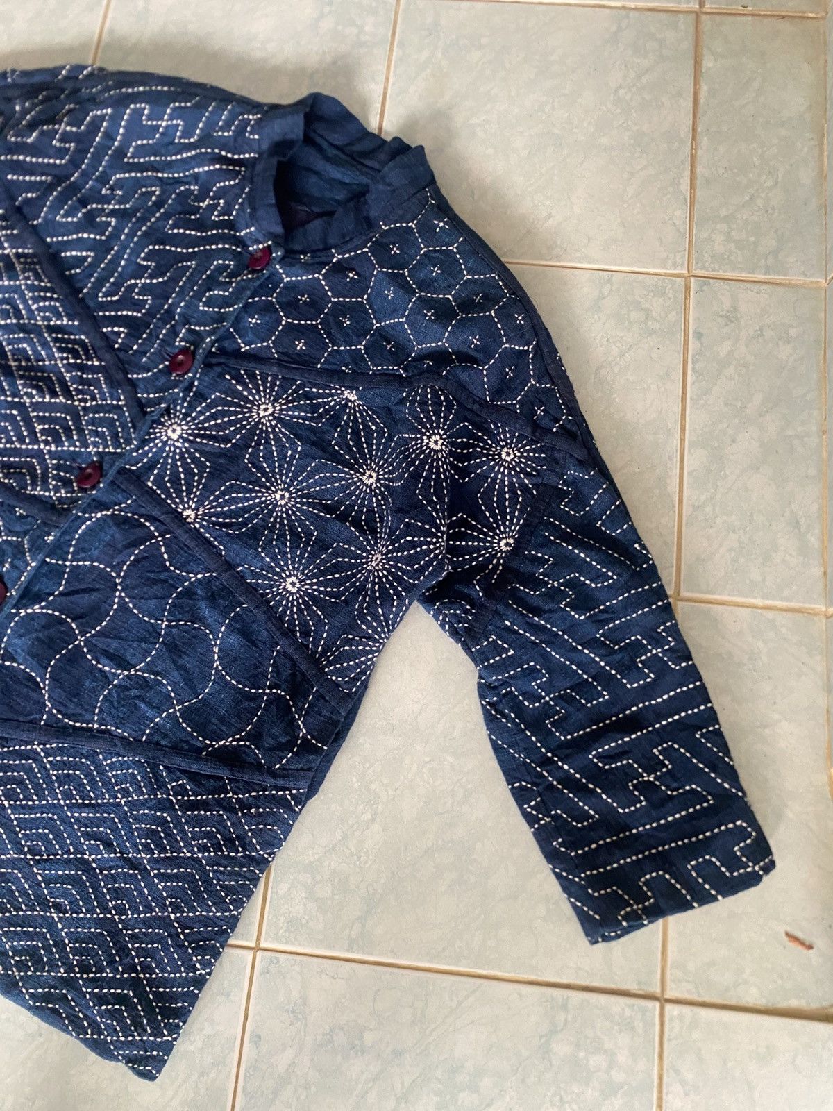 Japanese Brand Vintage Japanese sashiko jacket Size XL / US 12-14 / IT 48-50 - 5 Thumbnail