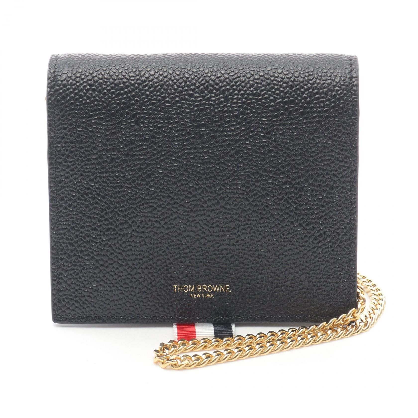 Thom Browne Thom Browne Thom Browne FAW103A00198001 Leather Card Case Leather Card Case FAW103A00198001 DUTY FREE for USA Size ONE SIZE - 1 Thumbnail