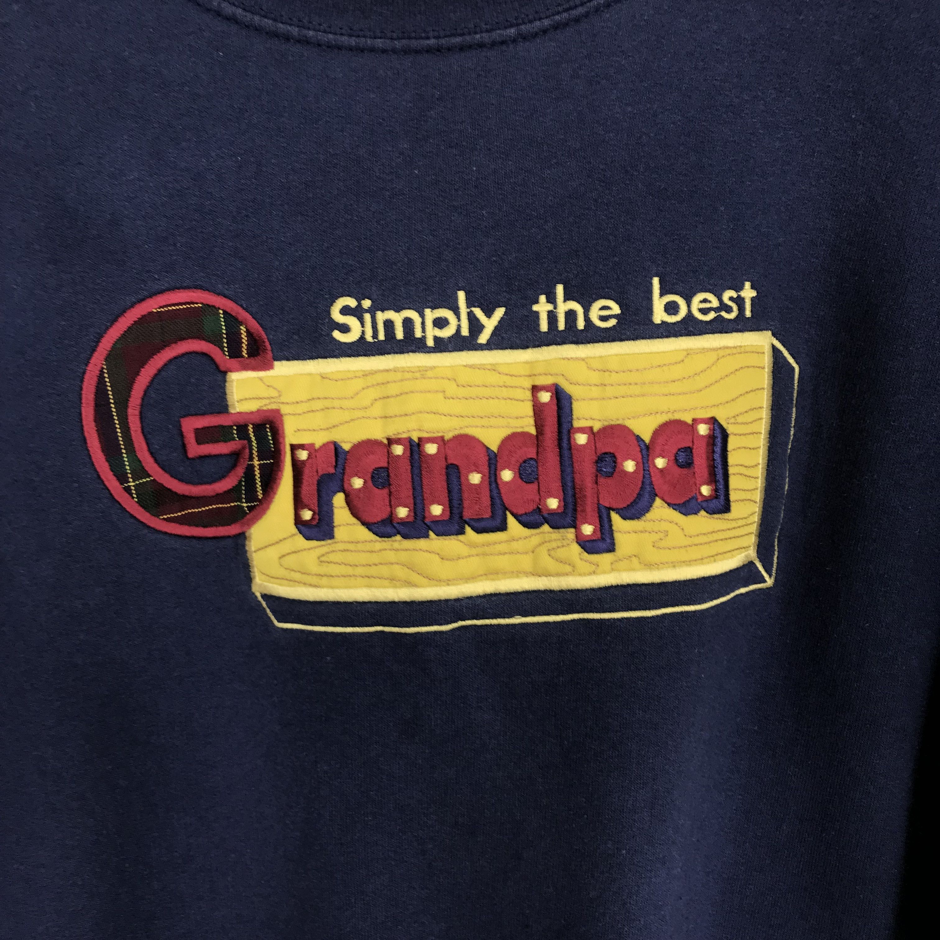 Vintage vintage gray sweatshirt- 265 Size US XL / EU 56 / 4 - 6 Thumbnail