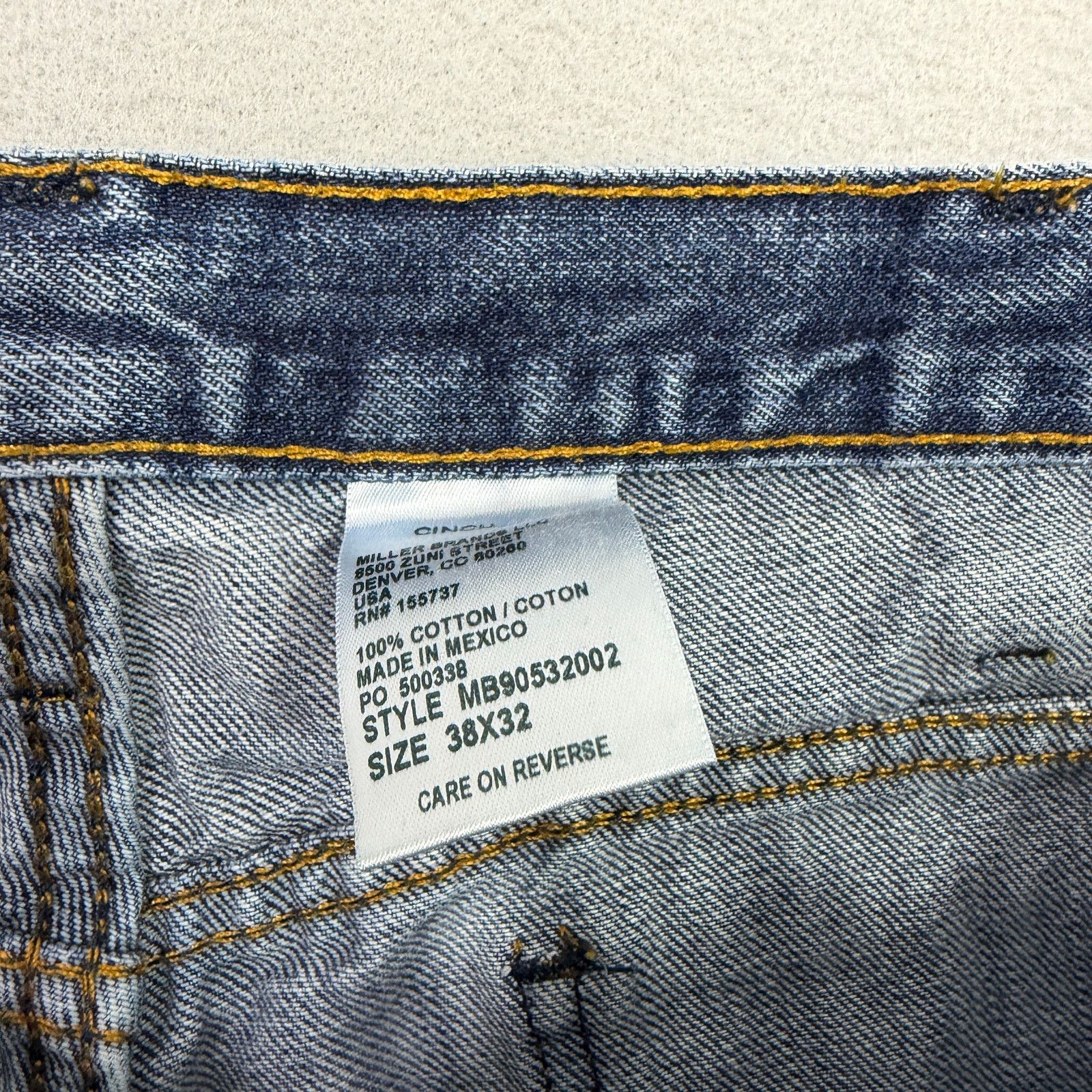 CINCH Cinch Bronze Label High Rise Slim Fit Tapered Jeans 38x32 Size US 38 / EU 54 - 4 Thumbnail