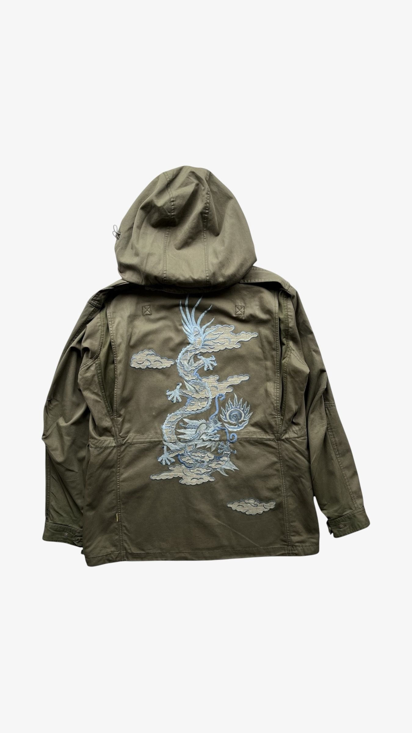 Maharishi Vintage Y2K Men's Maharishi DPM Bonsai Khaki Military Jacket Size US L / EU 52-54 / 3 - 1 Thumbnail