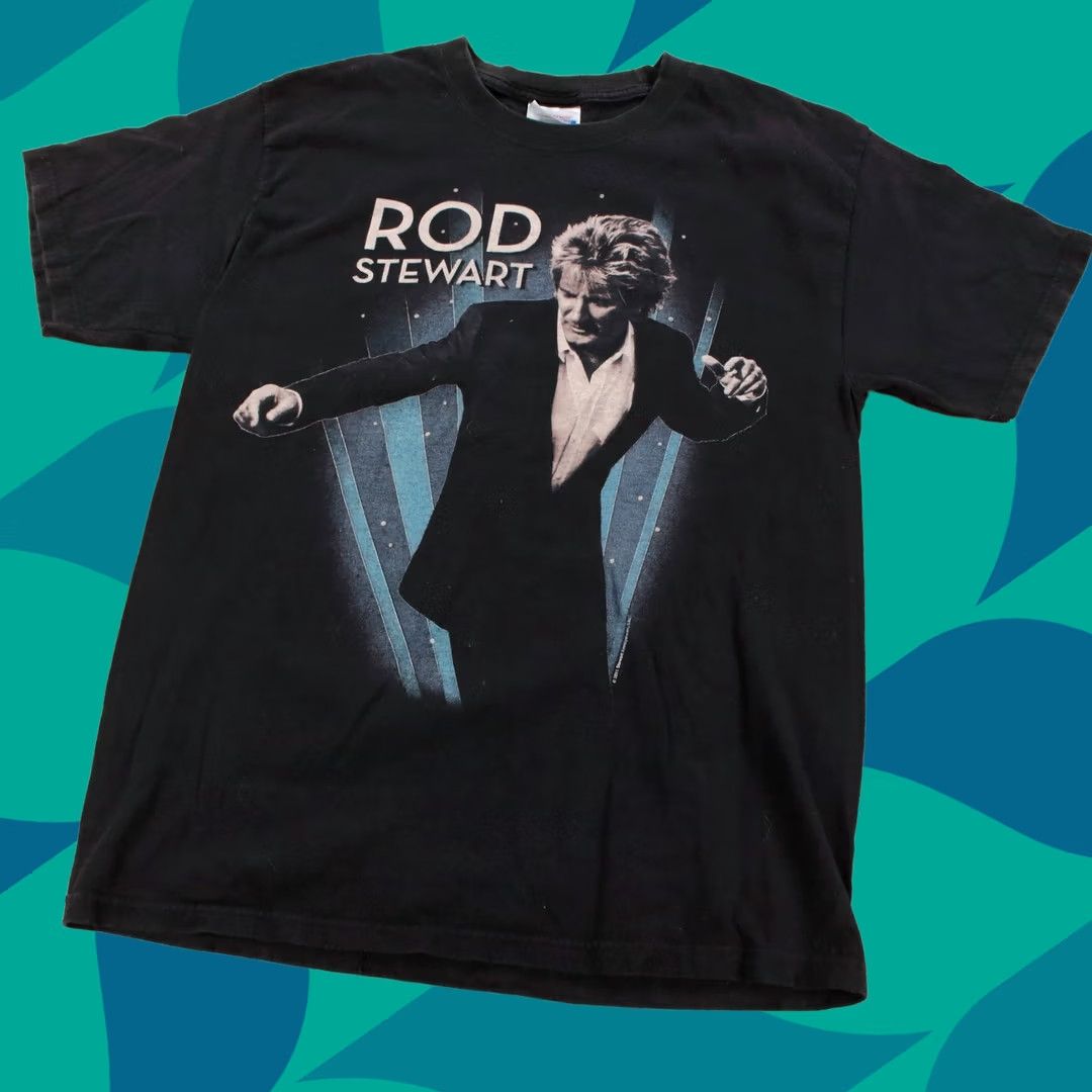 Hanes Rod Stewart The Heart & Soul Tour 2011 T-Shirt MEDIUM Mens Size US M / EU 48-50 / 2 - 1 Thumbnail