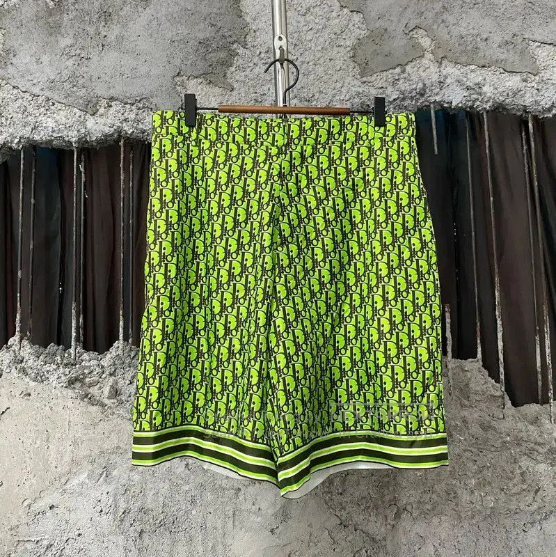 Dior Dior Green Men's Summer Shorts . Size US 30 / EU 46 - 1 Thumbnail