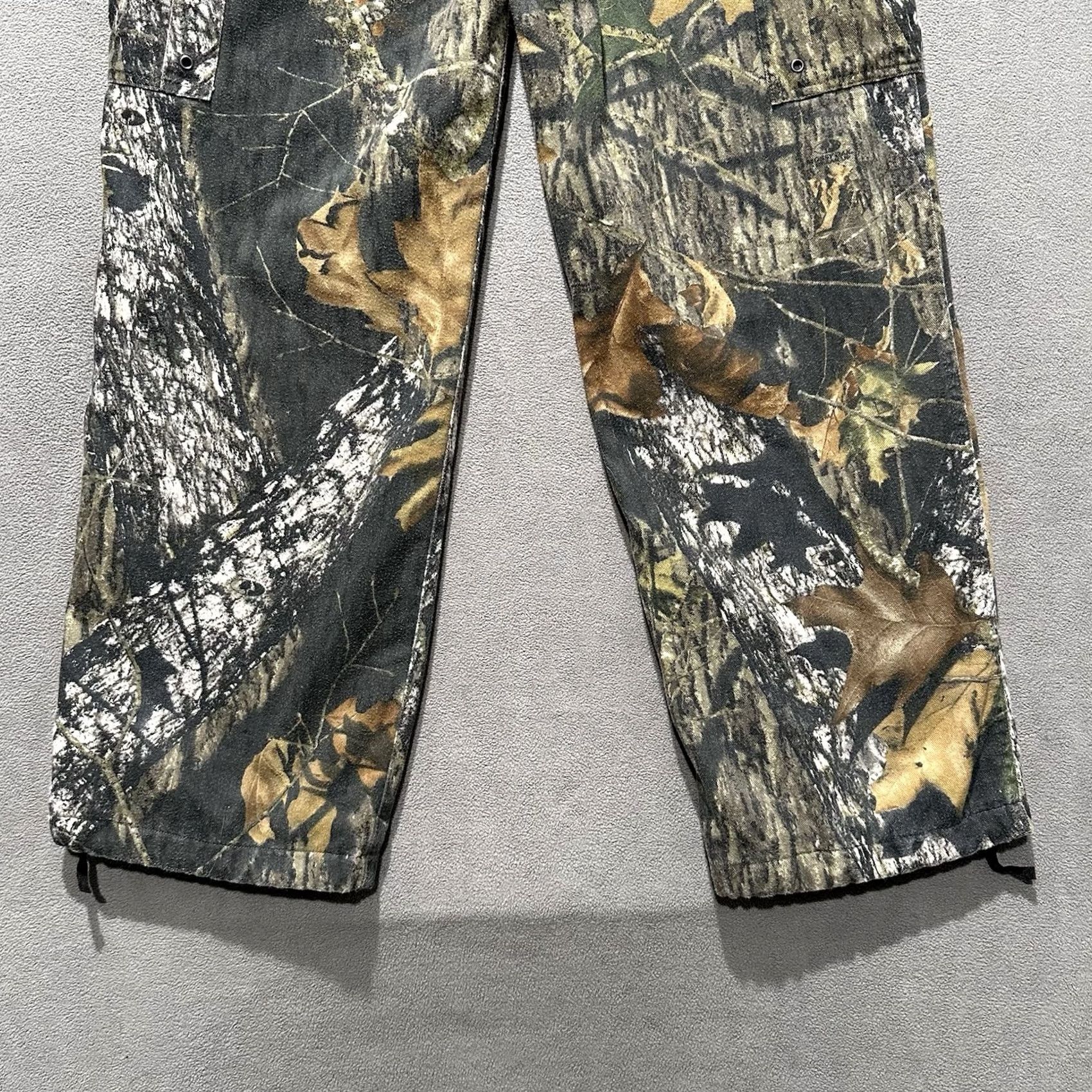 Vintage VINTAGE Mad Dog Pants Mens Medium Brown Camouflage Cargo Pocket ScentLok Belted Size US 31 - 6 Thumbnail