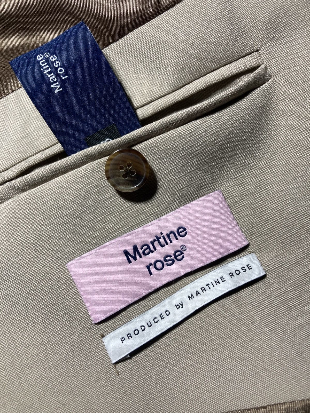 Martine Rose New AW21 Martine Rose Rhinestone Jewel Tailored Suit Pants Size 48R - 6 Thumbnail