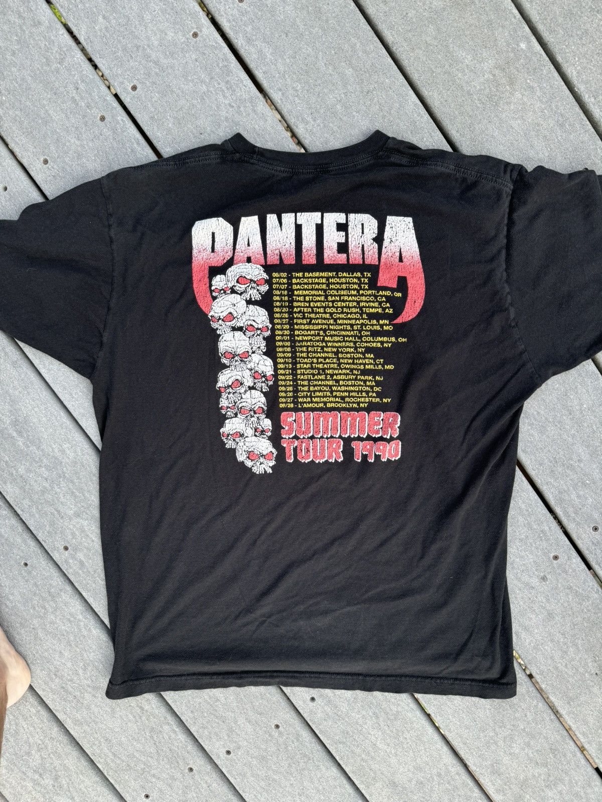 Vintage Vintage Pantera tour tee Size US XL / EU 56 / 4 - 2 Thumbnail