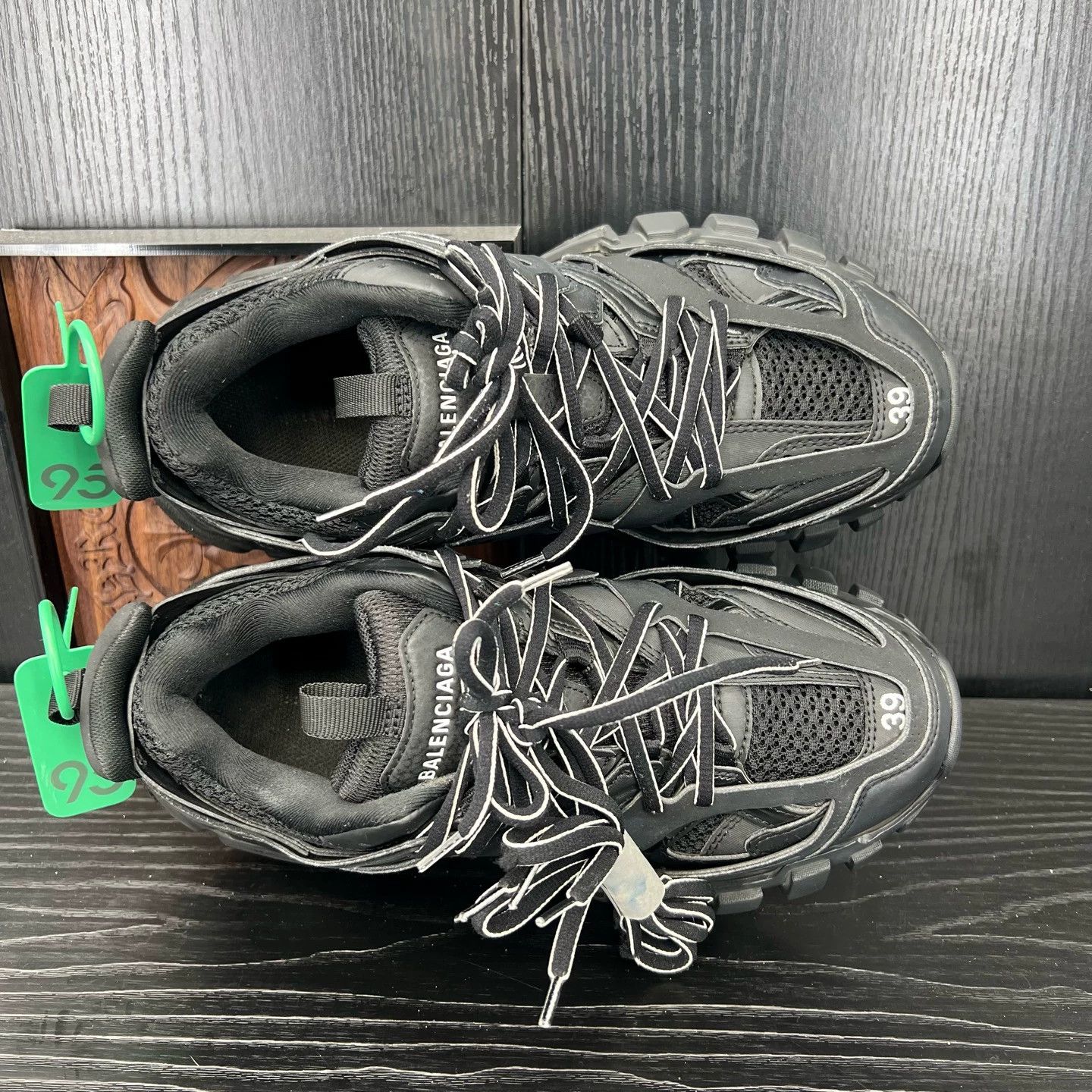 Balenciaga Balenciaga Track Black Sz 39 Used, Celeb Style, OG Box Size US 9 / EU 42 - 5 Thumbnail