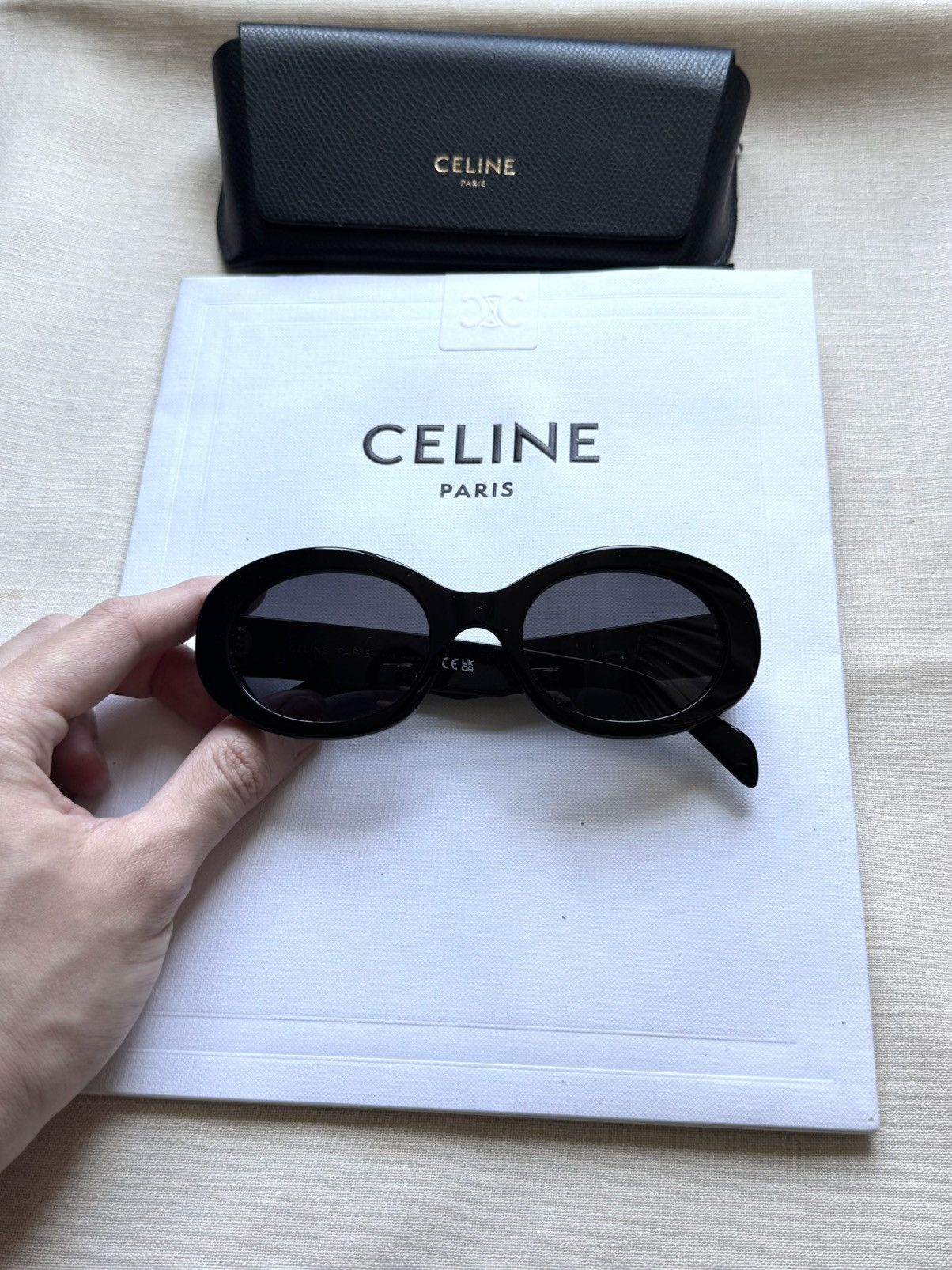Celine Celine Triomphe Sunglasses Size ONE SIZE - 4 Thumbnail