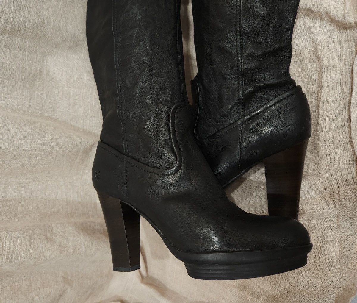 Frye Frye Mimi Scrunch Real Leather Boot/8MM Size US 8 / IT 38 - 8 Thumbnail