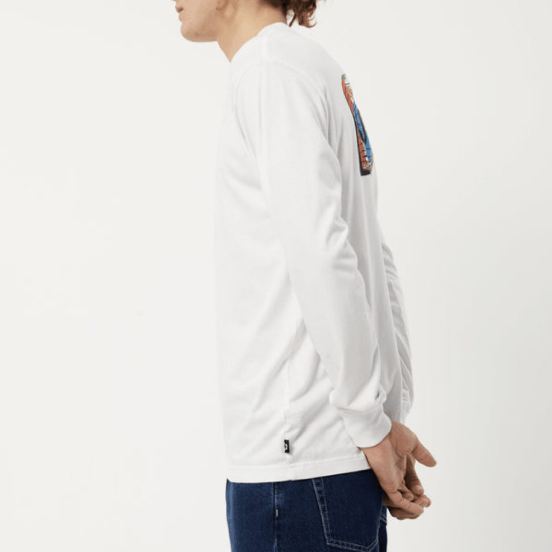 Afends BNWT Afends - Globe - Recycled Long Sleeve Tee - Size Medium Size US M / EU 48-50 / 2 - 16 Thumbnail