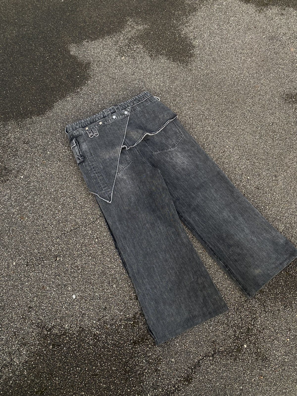 Vintage RANGER CARTEL SKIRT DENIM Size US 34 / EU 50 - 6 Thumbnail