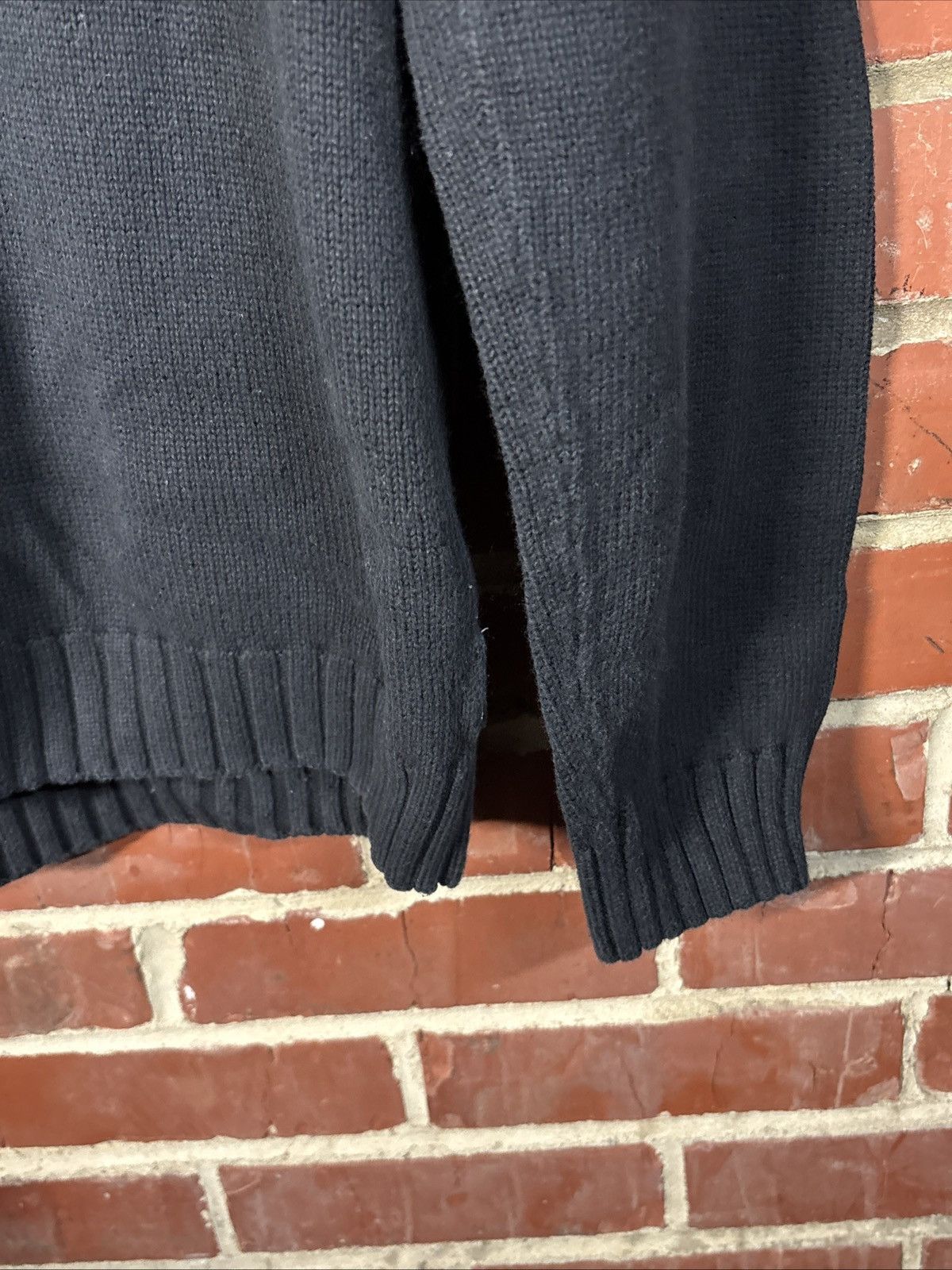 Armani Exchange ARMANI EXCHANGE Mens Shawl Neck Sweater Basic Size Large Size US L / EU 52-54 / 3 - 3 Thumbnail