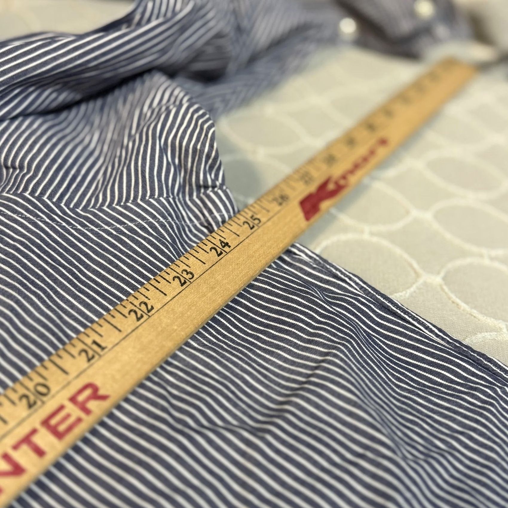 Ralph Lauren Ralph Lauren Blake Shirt Mens Large Blue White Striped Button Down Classic Cotton Dress Shirt Size 42R - 4 Thumbnail