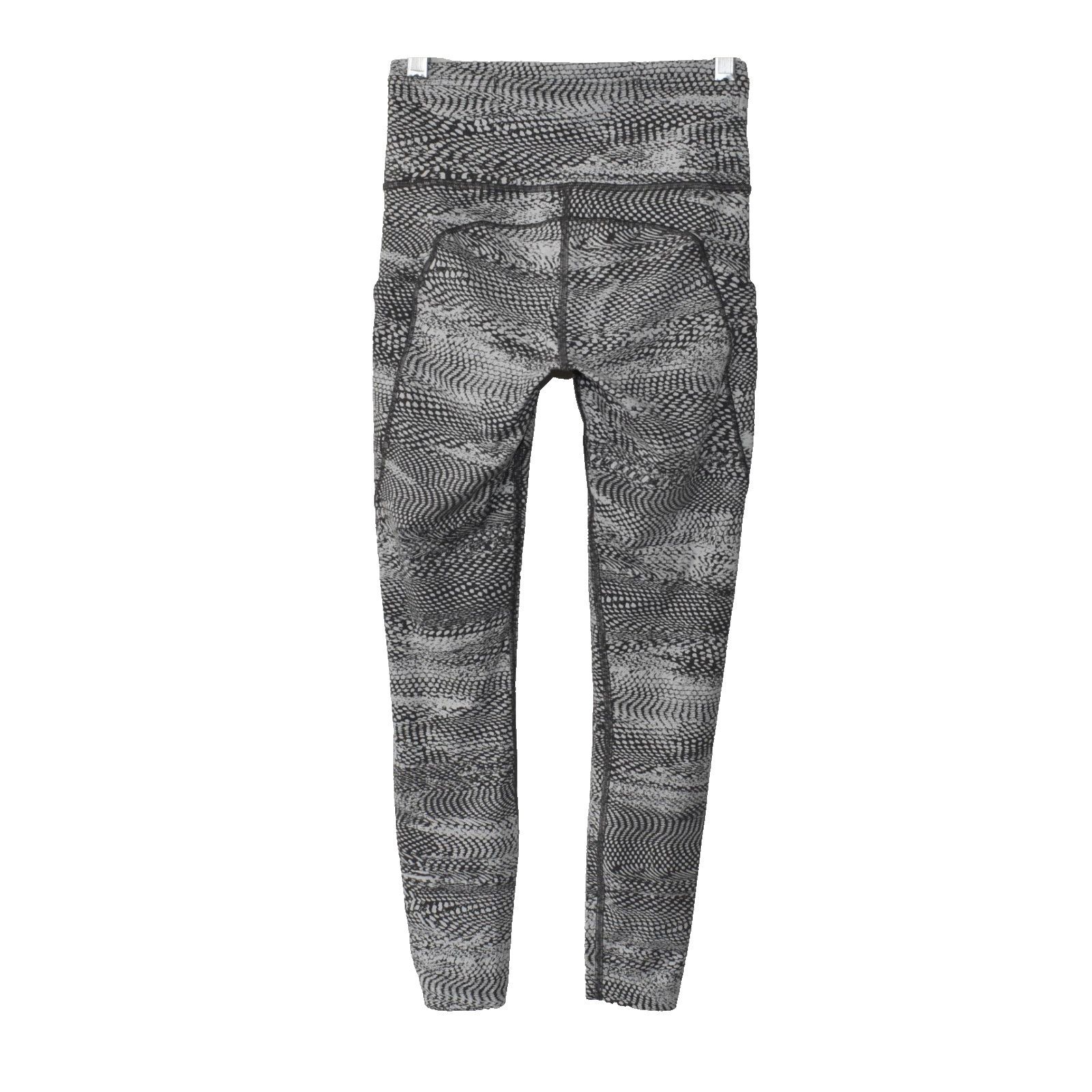 Lululemon LULULEMON Grey Nulu Fabric Fast and Free Leggings Size 4 Size 27" / US 4 / IT 40 - 2 Thumbnail