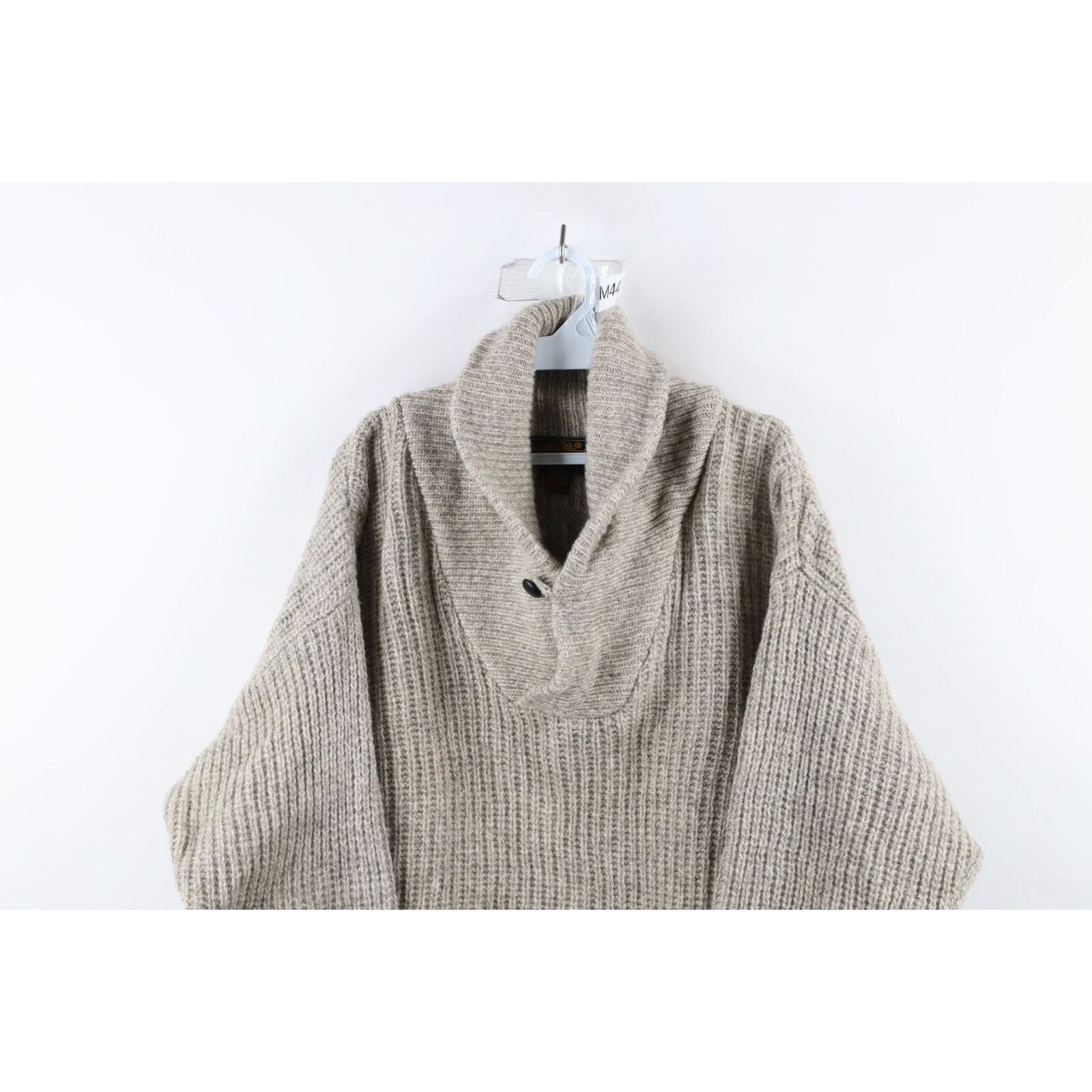 Vintage 90s Eddie Bauer Wool Chunky Ribbed Knit Sweater