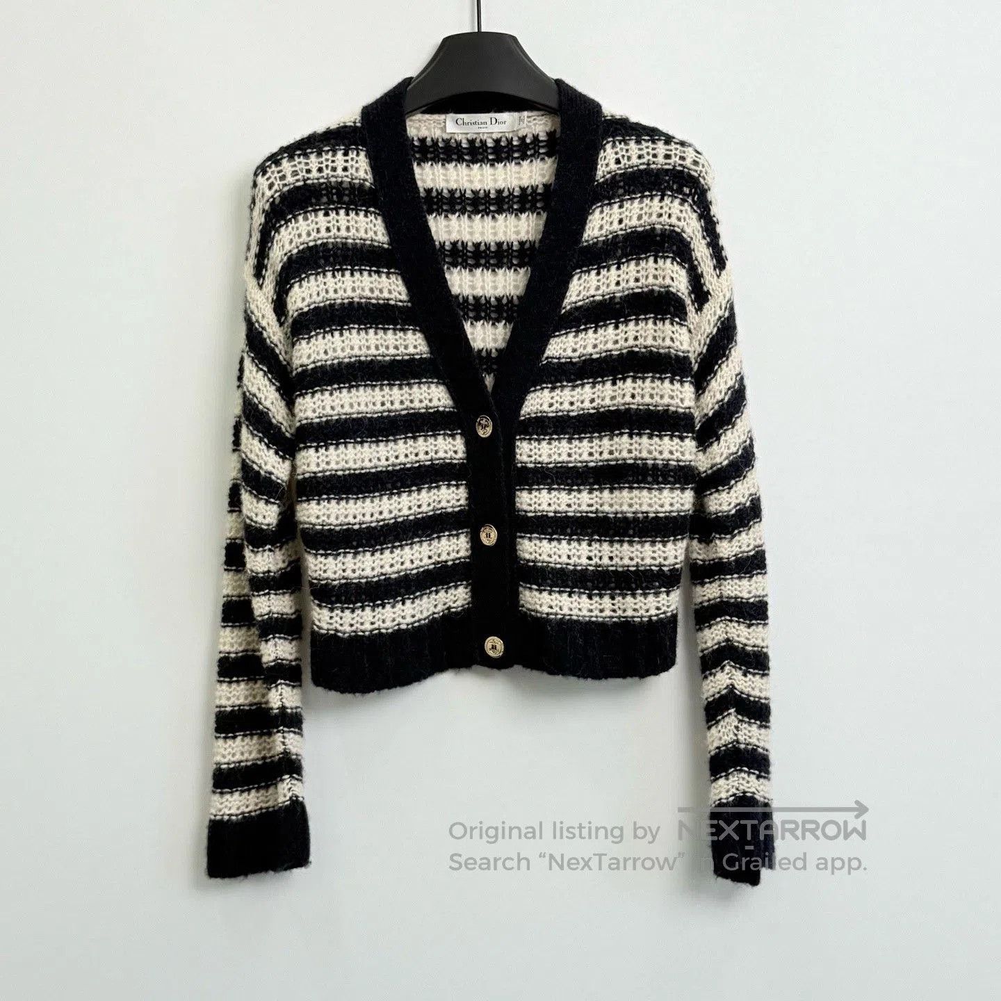 Dior DIOR Striped V. Size XS / US 0-2 / IT 36-38 - 1 Thumbnail