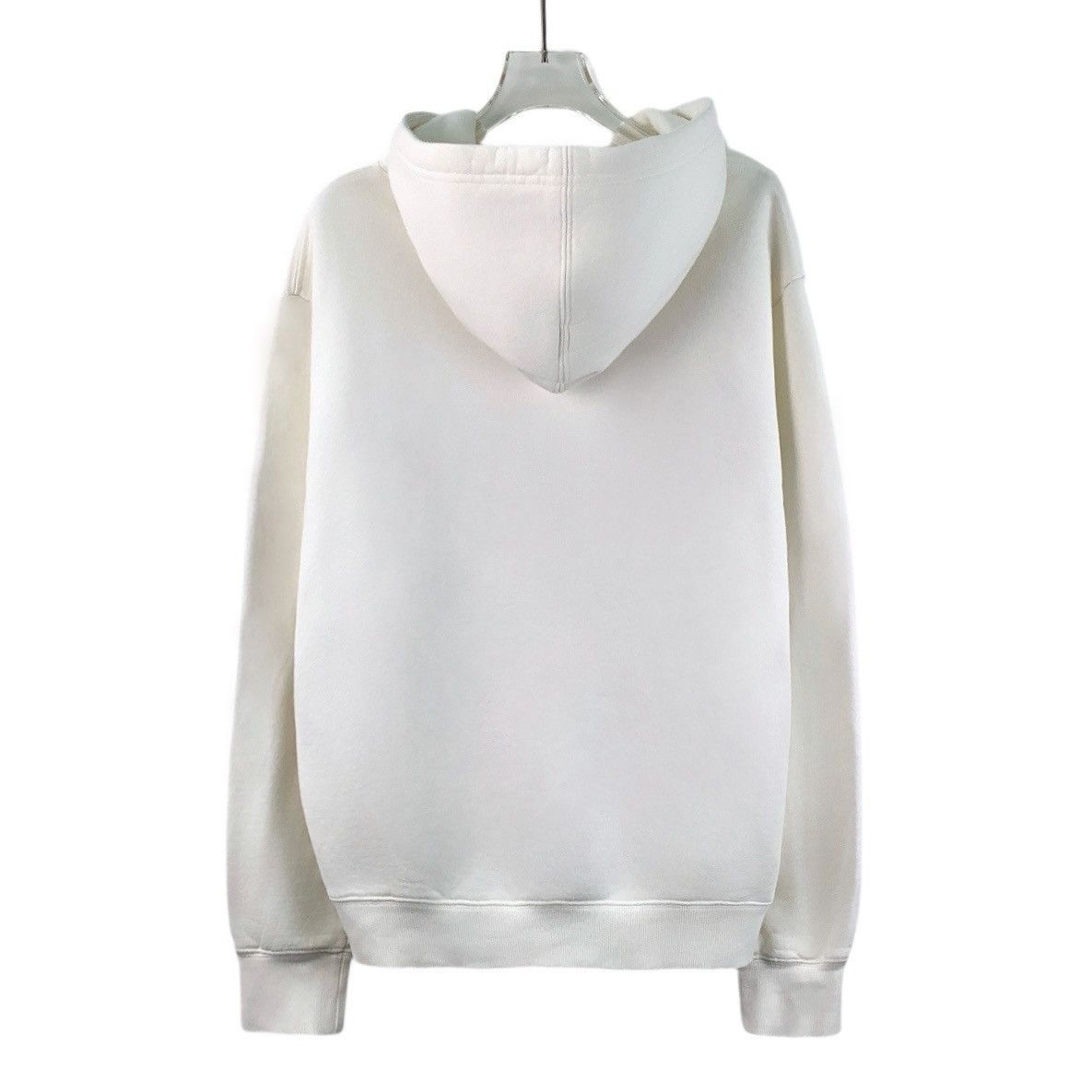 Dior Dior White Letter Embroidered Cotton Hooded Sweatshirt K26WX Size US S / EU 44-46 / 1 - 2 Thumbnail