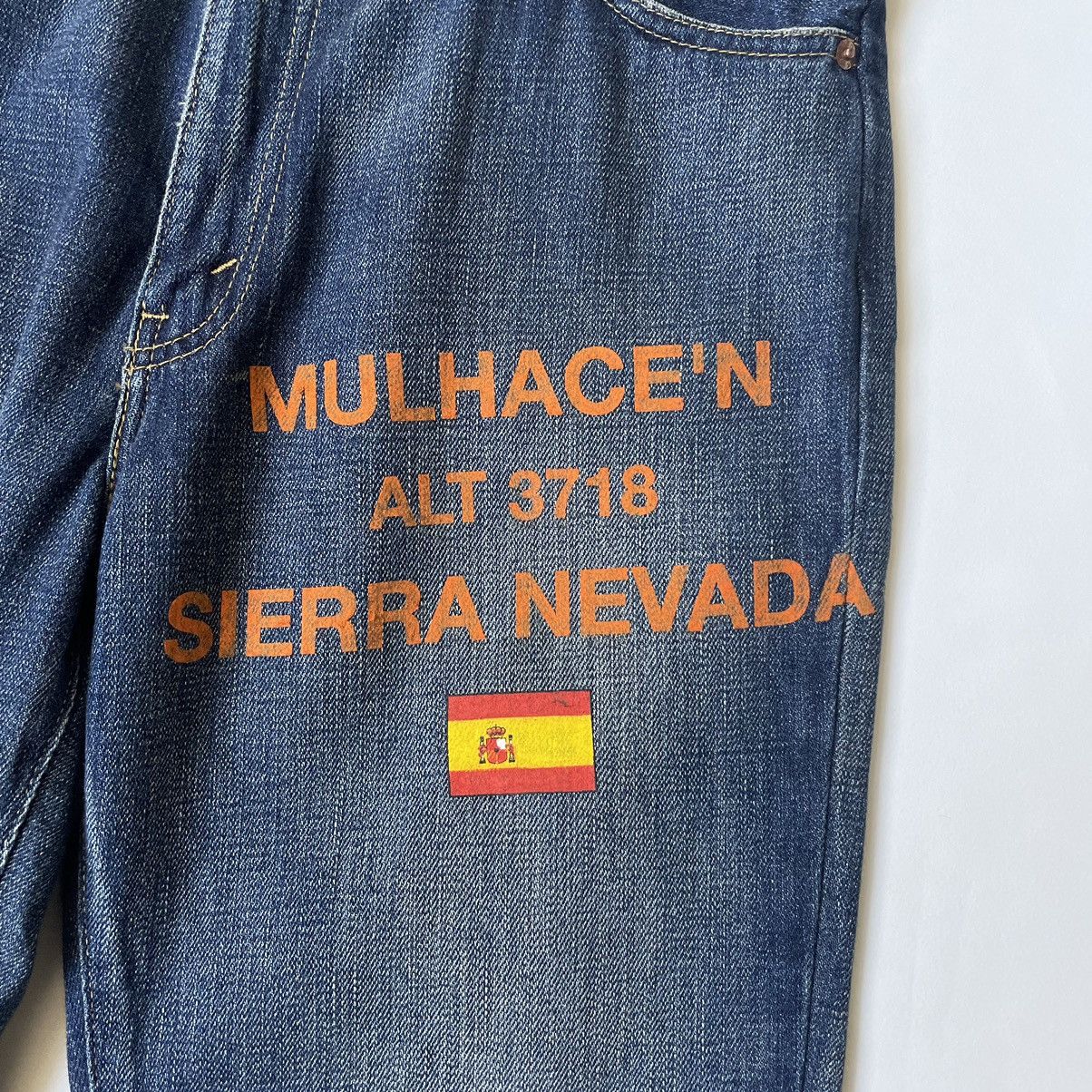 Comme des Garcons S/S 06 Spanish Flag Print Jeans Size US 32 / EU 48 - 3 Thumbnail