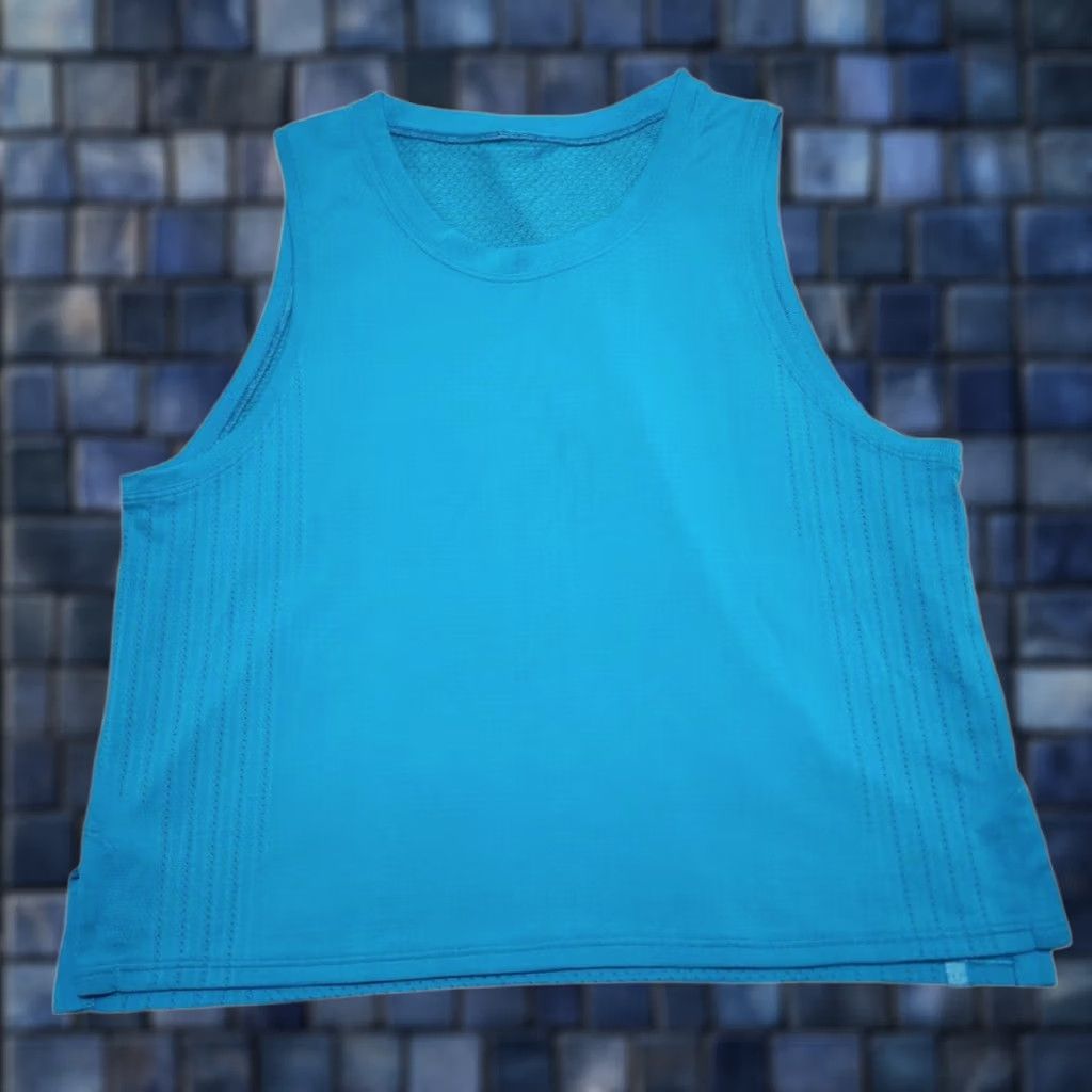 Lululemon Lululemon Womens Tank Top Blue Sleeveless Muscle Shirt Crewneck Size L / US 10 / IT 46 - 1 Thumbnail