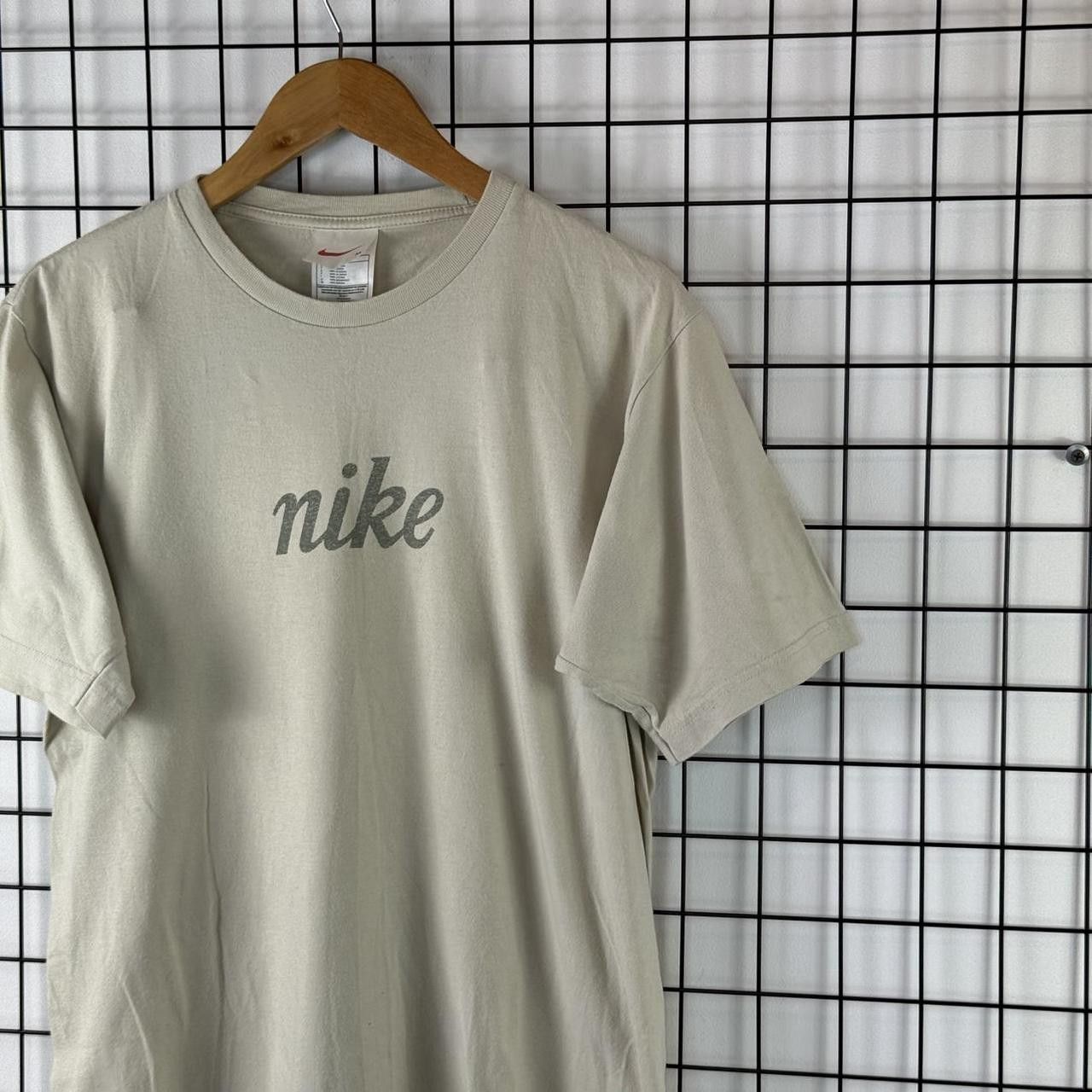 Nike Nike Vintage 90s T shirt Tee Beige Size US L / EU 52-54 / 3 - 3 Thumbnail