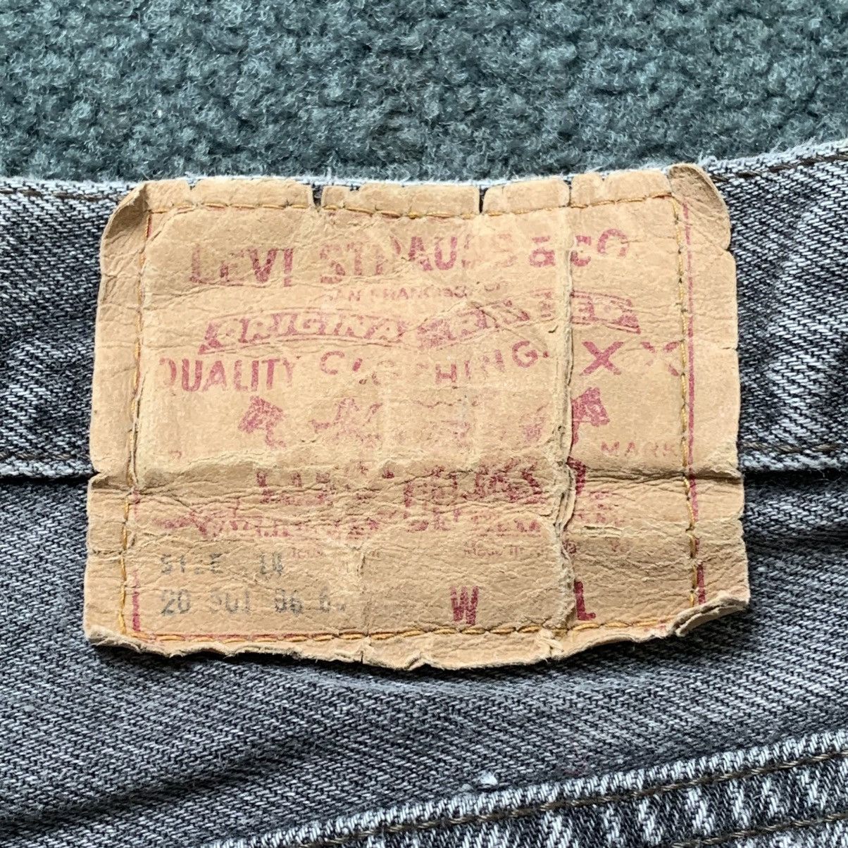 Levi's VINTAGE 1993 LEVI'S 501 DENIM JEANS Size 36" / US 14 / IT 50 - 6 Thumbnail